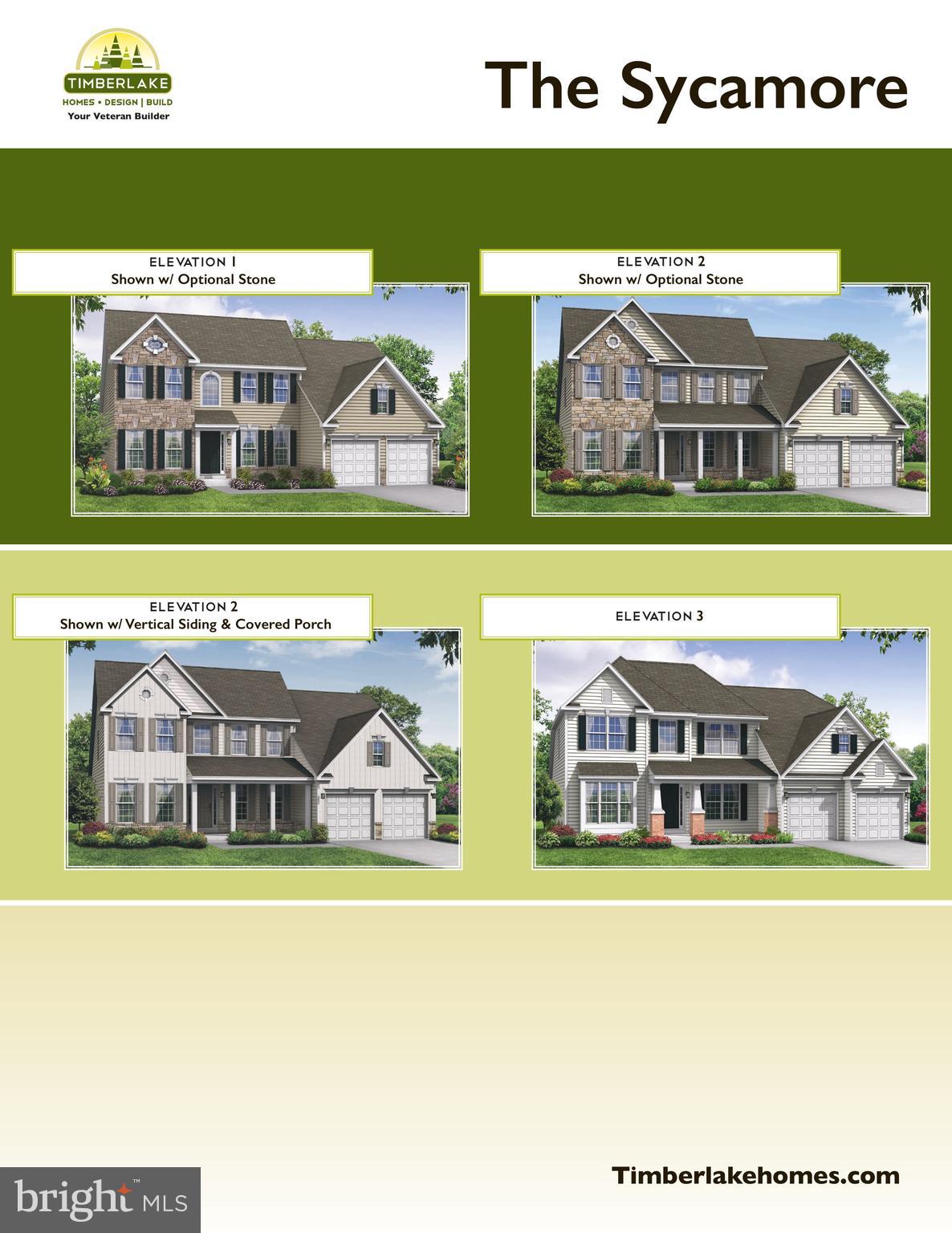 The Sycamore TO BE BUILT - NO HOA
An Exceptional Residence Designed for Flexible Luxury Living. Our homeowners love the flexibility this home design affords them. Whether it is a first floor Owner’s Suite, an In-law Suite, or even Dual Owner’s suite, this floorplan affords the homeowner with the perfect multi-gen setting. There is even an optional elevator. The open layout creates an easy, welcoming feel with formal and informal dining areas. The gourmet kitchen features an island perfect for entertaining as well as a walk-in pantry and tons of storage space. The Drop Zone at the entrance from the garage makes organization convenient. This plan features a two-car garage.    Finish the lower level with a game room, recreation room, or exercise/theater space to complement your lifestyle needs.  The price includes options for hardwoods or laminate flooring on the main level, oak stairs between the first and second floors, and upgraded Kitchen cabinets (level 2). The price includes the lot, estimated lot finishing/site work/permits, and the “Sycamore” floorplan as noted.
**Builder makes no representation about land/lot listing. Listing is strictly for co-marketing purposes only. Due diligence is the buyer’s responsibility with land purchase. 
** The options and photos attached depict multiple elevations and options not included in listing price. Price is subject to change based on options added.

From: $1,297,000


Call Listing Agent for more information