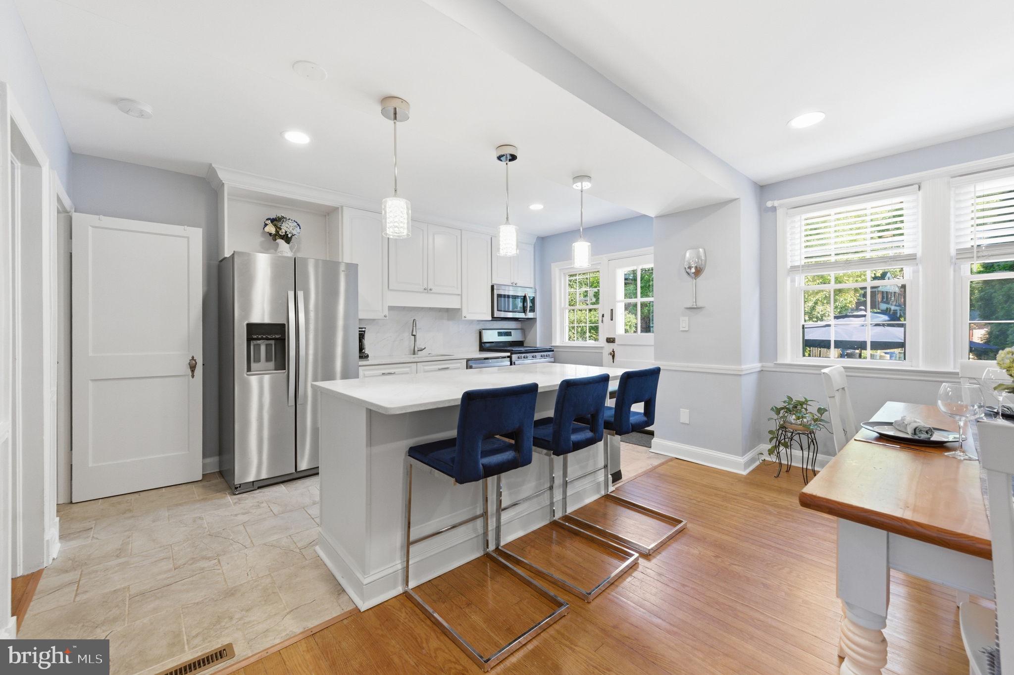 OPEN HOUSE - Sun 5/31... 12-2PM....Come see this rarely avail. GAYWOOD townhome with GARAGE in West Towson ES District!...3BD/2BA - ALL NEW GOURMET Island KITCHEN. Open-floor concept w/NEW Quartz counters, ceramic flooring & Stainless Appliances too !-(2024)....Flows to back yard w/privacy fence - perfect for entertaining this Summer!....All NEW Lower Level Recreation/MEDIA Room w/NEW LVP flooring and kitchenette too!- great for overnight guests, in-laws or potential future tenant!....Finished Living space - over 1500 sq ft!....2nd Level FULL BA- New renovations- 2026- Vanity, tub-(reglazed) & lighting!...just steps away from the famous "Tot Lot" ...The Shoppes at Anneslie- Charmery, Starbucks, Ritas, Pure Raw Juice & Charm City Thai...TOP RATED Blue Ribbon West Towson ES,  Dumbarton MS & Towson HS....Best value for your real estate investment!.....A short commute to local universities and the Downtown Business district too. Available ASAP in time for Summer and start of the New School year!...Welcome home to 6467 Blenheim!