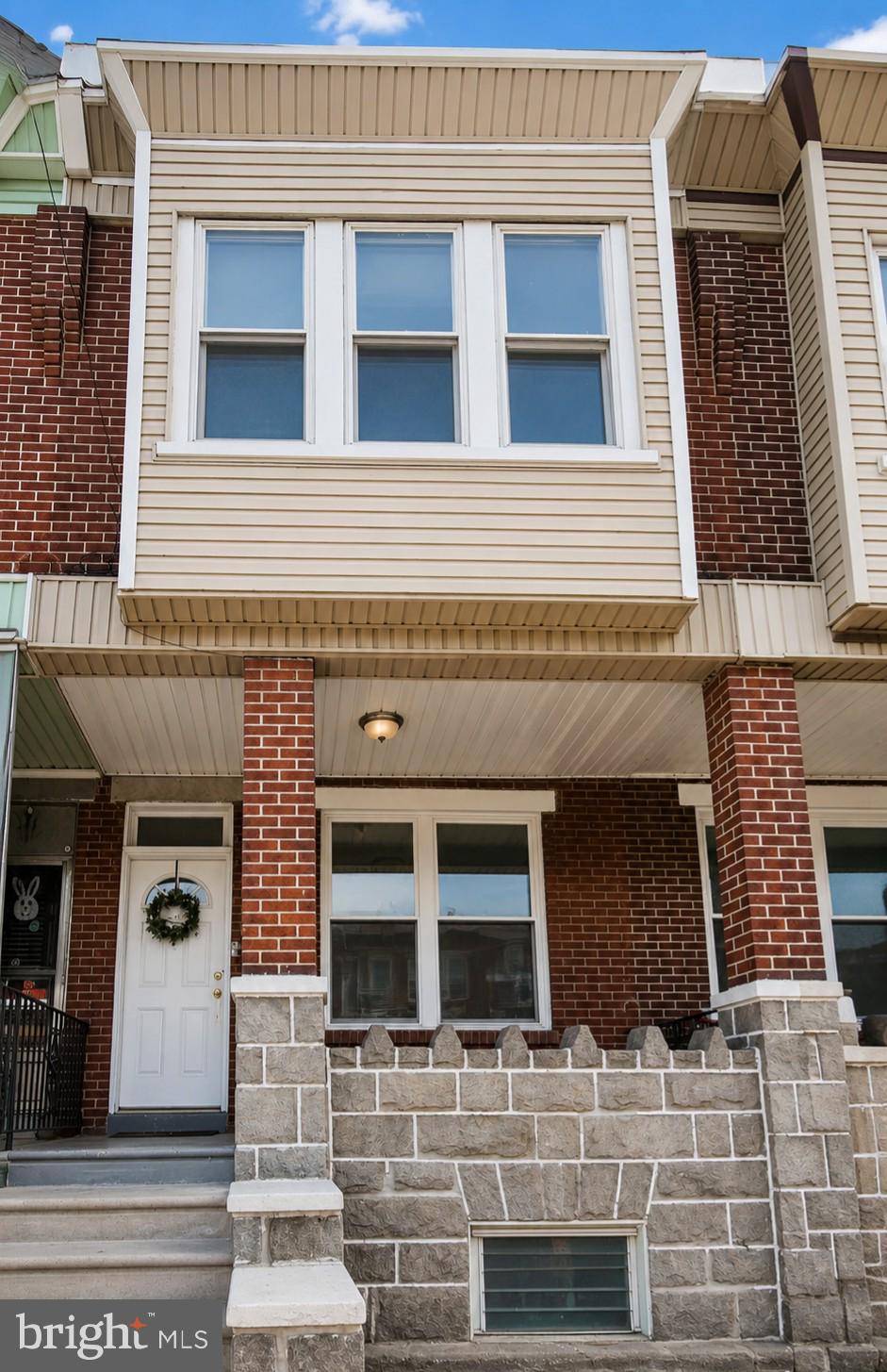 Recently renovated 3 bedroom 1 bathroom brick row home on the edge of Bridesburg section.  Major transportation (I-95) easily accessible.  Reach out to he listing agent with any additional questions.  Listing agent has financial interest in this property