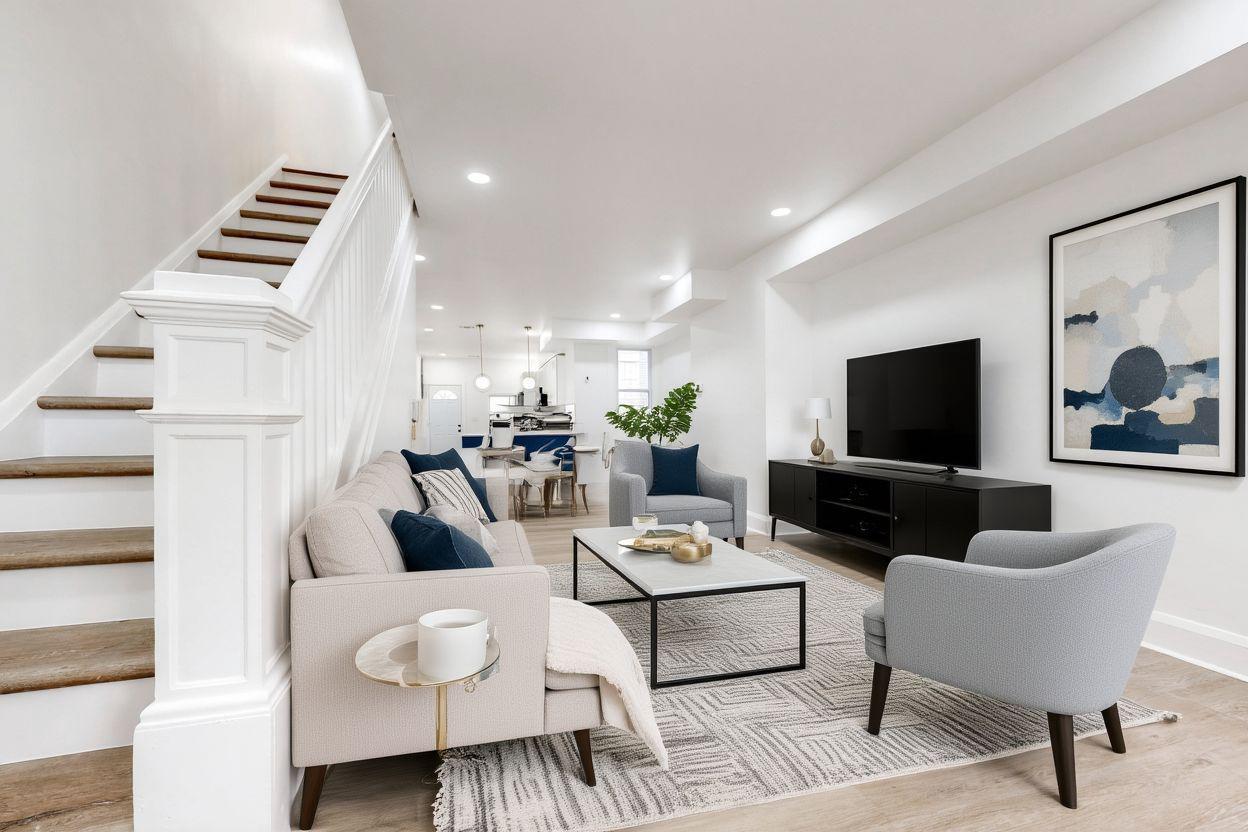 Welcome to 2320 W Lexington Avenue, beautifully reimagined in 2026! This stunning home offers 3 spacious bedrooms and 2 full bathrooms with an open-concept layout that is perfect for entertaining family and friends. The kitchen is truly a chef’s dream, featuring all-new stainless steel appliances, modern finishes, and ample space to cook and gather. Upstairs, you will find three comfortable bedrooms and a full bathroom that can easily become your own private oasis. The partially finished basement includes an additional full bathroom and a washer and dryer, offering endless possibilities to truly make the space your own. With rear access to the yard, the basement adds even more convenience and flexibility. Step outside to enjoy the newly added privacy fence, creating the perfect setting for quiet evenings outdoors or friendly gatherings. This property also qualifies for many grant programs, making homeownership even more attainable.