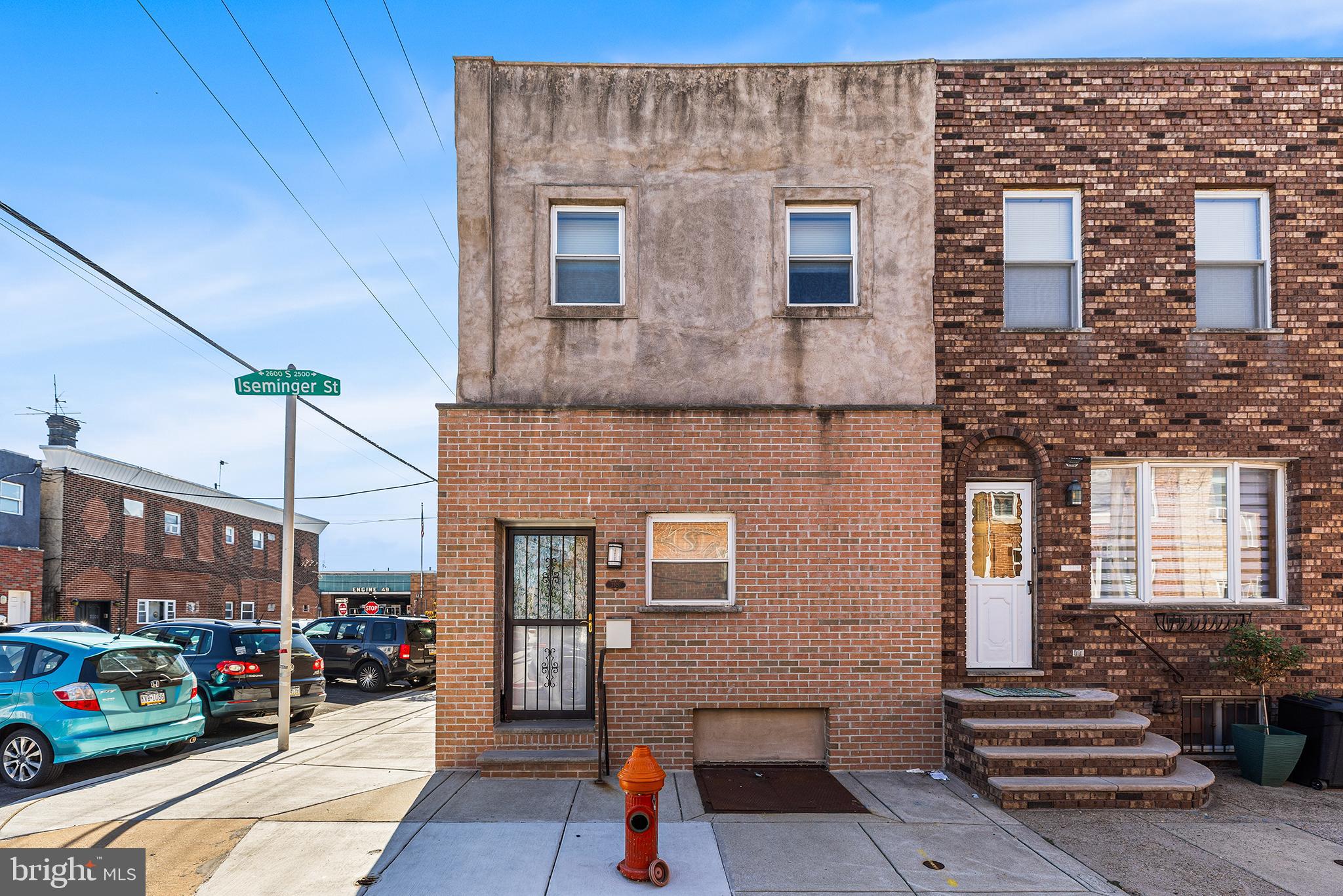 Perfectly positioned on a corner lot in the heart of South Philadelphia, just steps from Broad Street, 2520 S. Iseminger Street presents a rare opportunity to own a turnkey, income-producing duplex in a highly desirable location. Previously fully gut-renovated from top to bottom, this well-maintained property offers immediate cash flow with both units currently tenant-occupied. Each spacious one-bedroom unit features hardwood flooring throughout, generously sized living areas and bedrooms, modern kitchens and bathrooms, and the convenience of in-unit laundry. Separate entrances provide privacy for each residence, while separately metered utilities make ownership and management simple and efficient. With both units currently occupied and generating income, this property offers immediate cash flow and long-term investment potential. The combination of modern updates, separate utilities, and a highly accessible South Philadelphia location makes for an attractive and easy-to-manage addition to any portfolio.