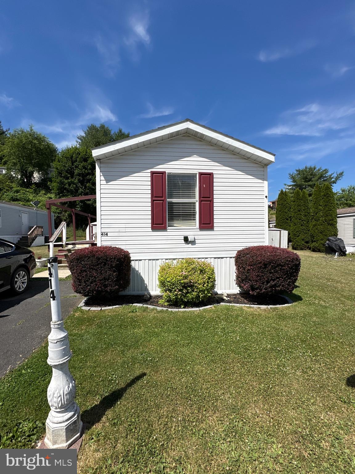 Budget friendly, move-in ready 3 bed, 1.5 bath home located in the Blue Mountain School district.  Features include off-street parking, a storage shed for additional storage, and a functional layout perfect for everyday living.  Appliances, including the washer and dryer will remain with the home.    This is an excellent choice for the first-time homebuyer or the family looking to downsize.  Well maintain community located in close proximity to State Game Lands and hiking trails, perfect for the outdoor enthusiast.  Land lease includes water, sewer, and trash. Schedule your tour today!