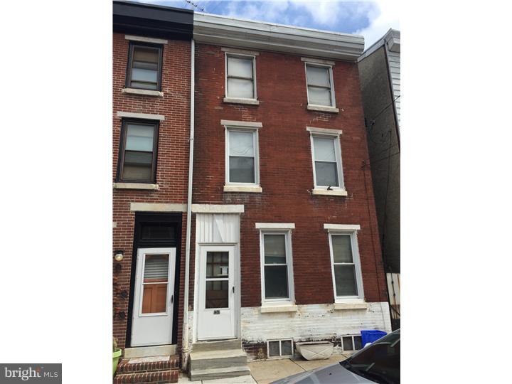 Investor alert.  Amazing property in the southern Fishtown area.  Three story property with tons of potential.  Basement has 10 foot ceilings!  3 Very nice sized bedrooms.  The backyard is very large.  Seconds from northern liberties.  Easy to show this will go fast.