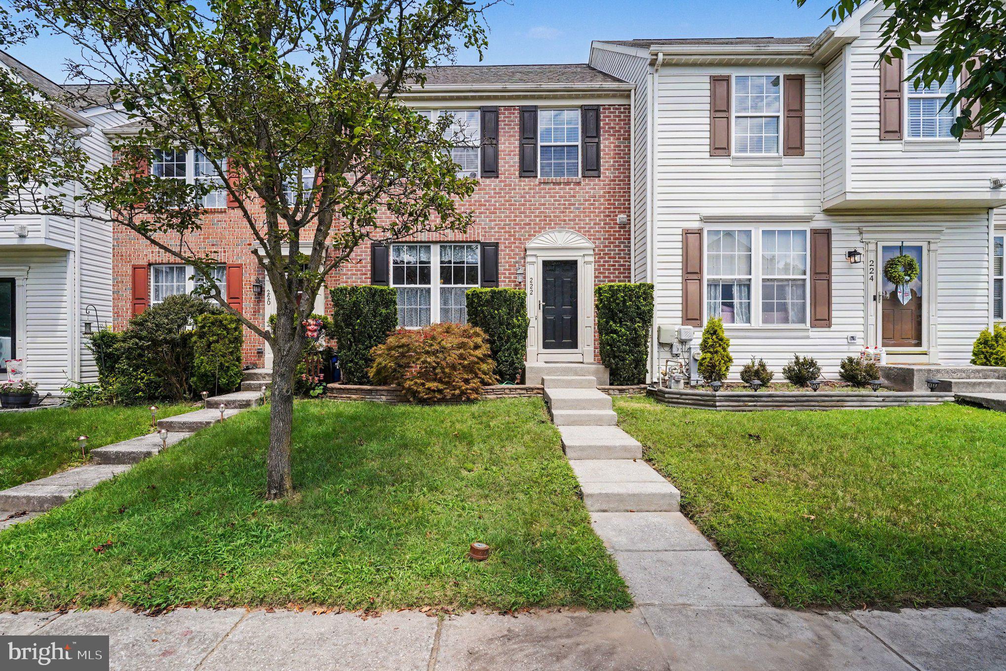 Welcome home to this beautifully maintained brick townhome in the sought-after community of Farmington Village! This spacious home features 3 bedrooms, 2 full baths, and 2 half baths, offering plenty of room for comfortable living.
The main level showcases gleaming hardwood floors that continue up the staircase, creating a warm and inviting atmosphere. The updated kitchen, along with the roof, deck, and HVAC system, were all replaced approx. 8 years ago, providing peace of mind for the next owner. Additional updates include water heater (2023), Stove (2026), 
The finished lower level offers additional living space with new flooring, a convenient half bath with a shower rough-in for future expansion, and a newer washer and dryer (2023)
Step outside to enjoy the large deck overlooking open community space, providing a peaceful setting with added privacy. Located in the desirable Farmington Village neighborhood, this move-in-ready home combines thoughtful updates, functional living space, and a fantastic location. Don't miss the opportunity to make it yours!  HURRY! This one will not last!!