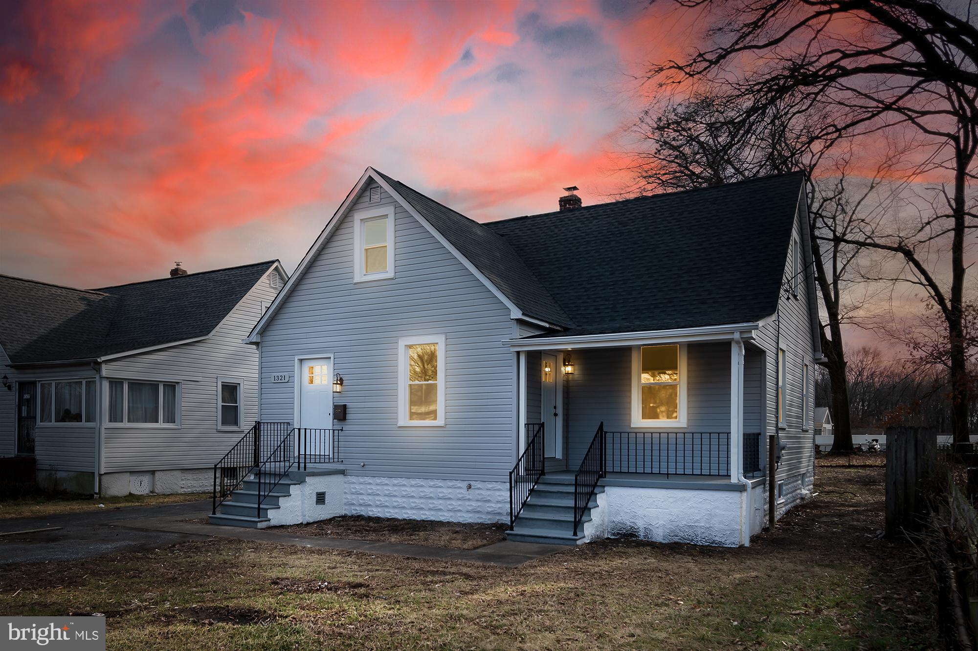 BEST AND HIGHEST OFFES DUE at 10am, Jan 17th. Seller is willing to offer 2-1 interest buy-down with prefered lender. Newly renovated top to bottom cape cod now available. 1321 Old Eastern ave welcomes you with a cozy living room with new trendy floors throughout, bright and inviting floor plan leads you into a spacious dining room and bright eat-in kitchen fully renovated with white shaker wood cabinets, immaculate backsplash and modern quartz countertop. The main level also features 2 bedrooms and a nicely renovated bathroom with marble-look high gloss imported tile, vanity and fixtures. Upper level offers two large bedrooms and a full bathroom, along with a walk-in closet. Finished walk-out lower level is perfect for an additional family room, as well as another bedroom/den and a full bathroom, perfect for guest quarters. Yard is a great space for family gatherings and cookouts.