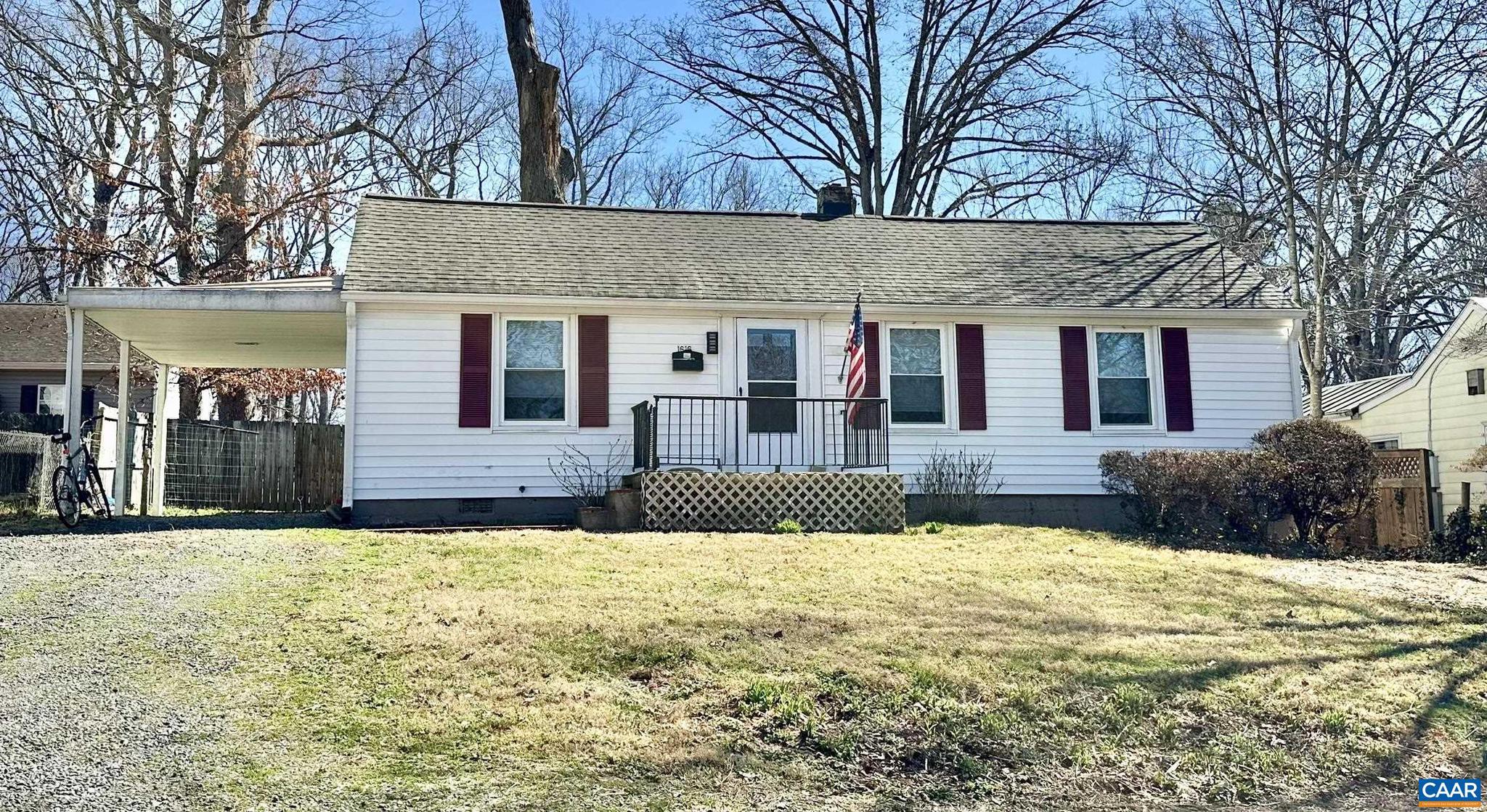 Price Improved! Detached Home Near UVA ? Residential Area. Starter, Investor, Downsize? This house has lots of options! New Heat Pump 2025, New Electrical Panel Box 2025, All New Kitchen 2023, New Roof 2018! Hard surface flooring throughout. Cozy Backyard and Covered Off-Street Parking. Thanks!,White Cabinets
