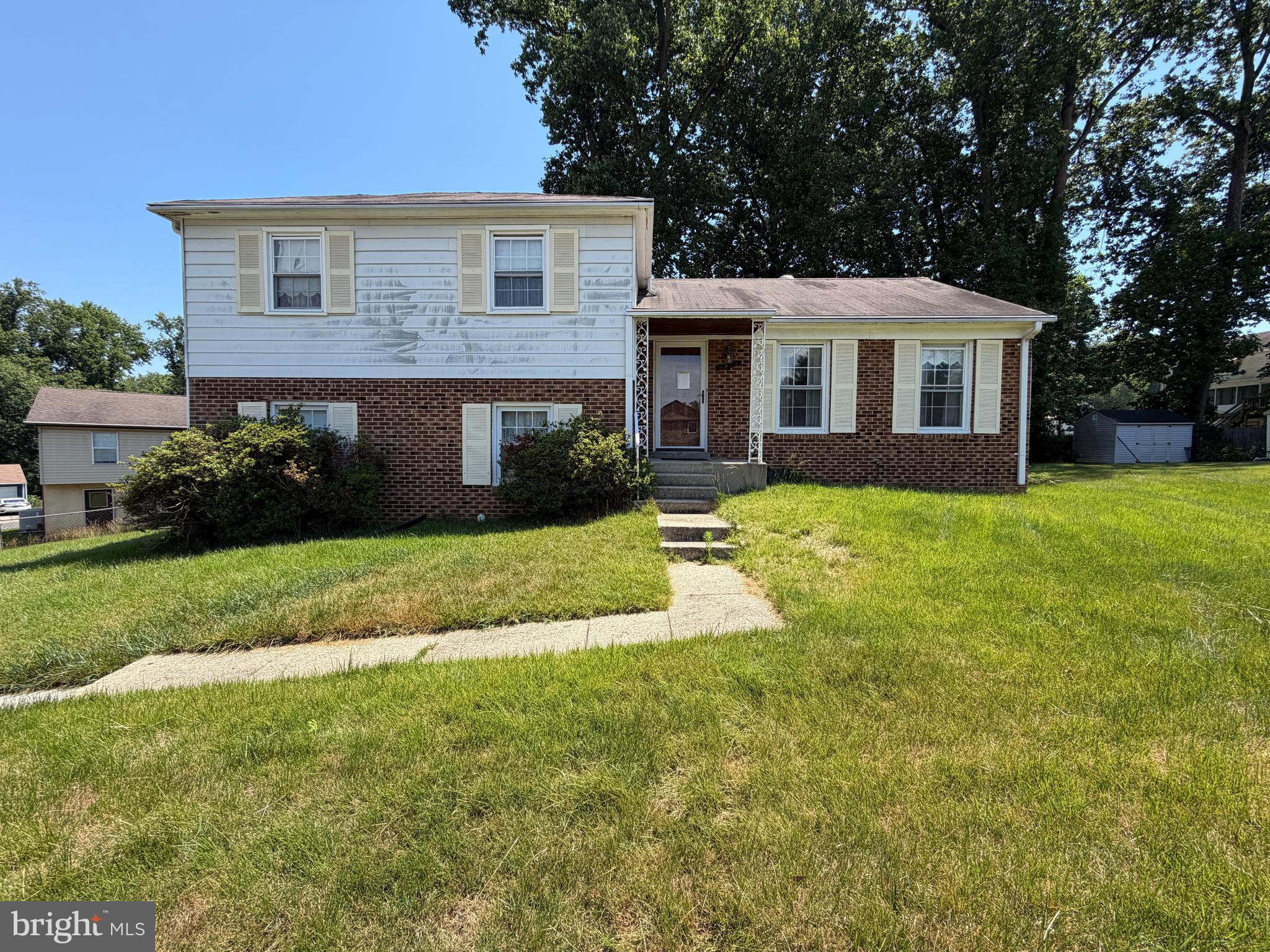 ONLINE AUCTION: This auction takes place on the Ashland Auction Group Website Bidding Platform. Bidding begins 07/08/2026. Bidding ends 07/10/2026 at 11:45 AM. List Price is Suggested Opening Bid. Deposit: 30,000. Single-family home opportunity located in Temple Hills, Prince George’s County. The property is believed to be improved by a split-level style detached residence constructed in 1972 and situated on a 10,103± square foot / 0.23± acre lot. Public-record information indicates approximately 1,992± square feet above grade, 2 full bathrooms, 1 half bathroom, fireplace, hot/warm air heat, combined cooling, public sewer, and frame construction. The seller-provided photos show a split-level layout with living room, dining area, kitchen, multiple upper-level bedrooms, full bathroom, lower-level family/recreation area with fireplace, utility/laundry area, mechanical room, and additional lower-level/basement space. The home appears to offer a strong value-add opportunity for renovation, resale, rental, or owner-occupant use, subject to buyer’s independent verification. The property is vacant. Buyers are responsible for verifying all property information, including but not limited to bedroom count, bathroom count, square footage, basement/lower-level finished area, lot size, zoning, utilities, permits, mechanical systems, condition, and suitability for buyer’s intended use. Property is sold as-is.