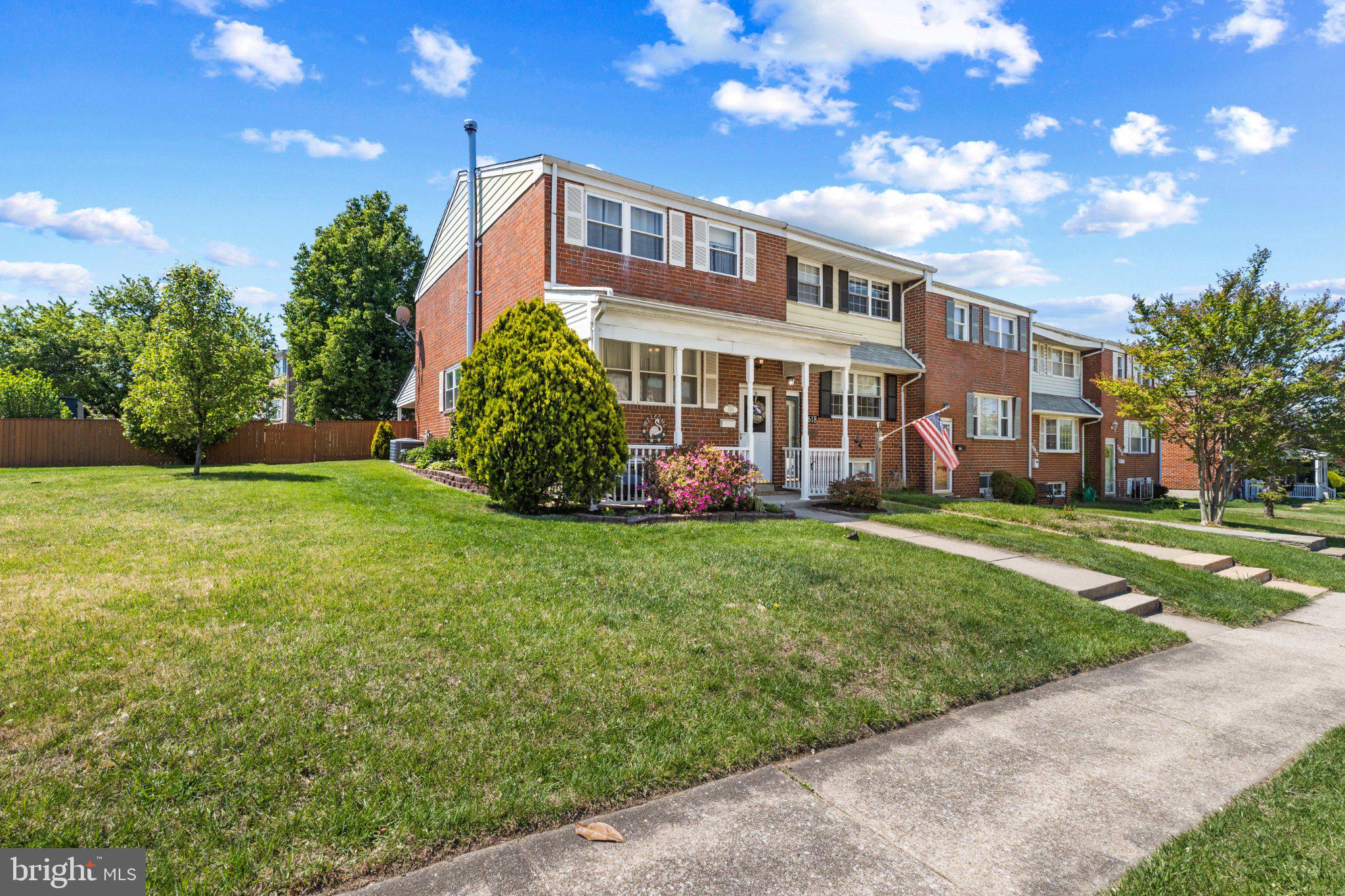 Welcome home to this beautifully maintained 3-bedroom end-unit townhome in the sought-after Huntsmoor Village North community. The upper level features all three bedrooms, including a primary suite with its own private half bath, along with a full hall bath to serve the additional bedrooms—offering both comfort and convenience.

Thoughtful updates throughout provide peace of mind, including an updated HVAC system, upgraded electrical, and fresh paint, creating a bright and welcoming atmosphere. As an end unit, the home enjoys extra privacy and an abundance of natural light.

The finished lower level expands your living space with a versatile oversized family room, rec area, or home office, and includes a conveniently located half bath on the same level—perfect for everyday living and entertaining.

Step outside to a generously sized yard, ideal for relaxing, gardening, or hosting gatherings. Combining space, updates, and a prime location, this move-in ready home is one you won’t want to miss!