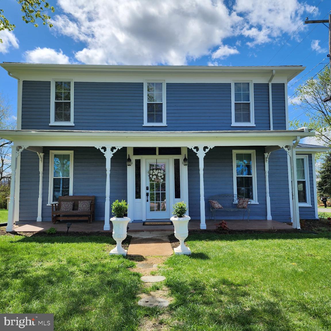 MULTIPLE OFFERS   DEADLINE IS MONDAY, APRIL 14th at 7:00 PM.  This renovated home seamlessly blends historical charm with modern comfort and efficiency. Nestled in the heart of Luray, this property has been thoughtfully updated while preserving its original character. Home and outbuilding freshly painted. Inside, you'll find: *Tongue and groove pine ceilings that add warmth and character. *Gorgeous hardwood floors that shine throughout. *A gourmet kitchen featuring sleek granite countertops and stainless steel appliances. *Multi-zone mini split systems optimal temperature control year-round. *Laundry room conveniently located on bedroom level. *Tiled bathrooms combine functionality and style. The exterior boasts a welcoming covered front porch, a Trex rear deck ideal for entertaining or enjoying the outdoors, and a large shed for additional storage. Additionally there have been 3 gravel parking spaces added behind the house off Fourth Street. >>Noteworthy<< Currently on hold for this fiscal year, the town has projected they will be extending the hike and bike trail that will continue to run from downtown to Ralph H. Dean Park, having an amazing playground and athletic facilities. The trail currently passes the Luray elementary and junior high schools. Don’t miss the opportunity to make this gem yours!