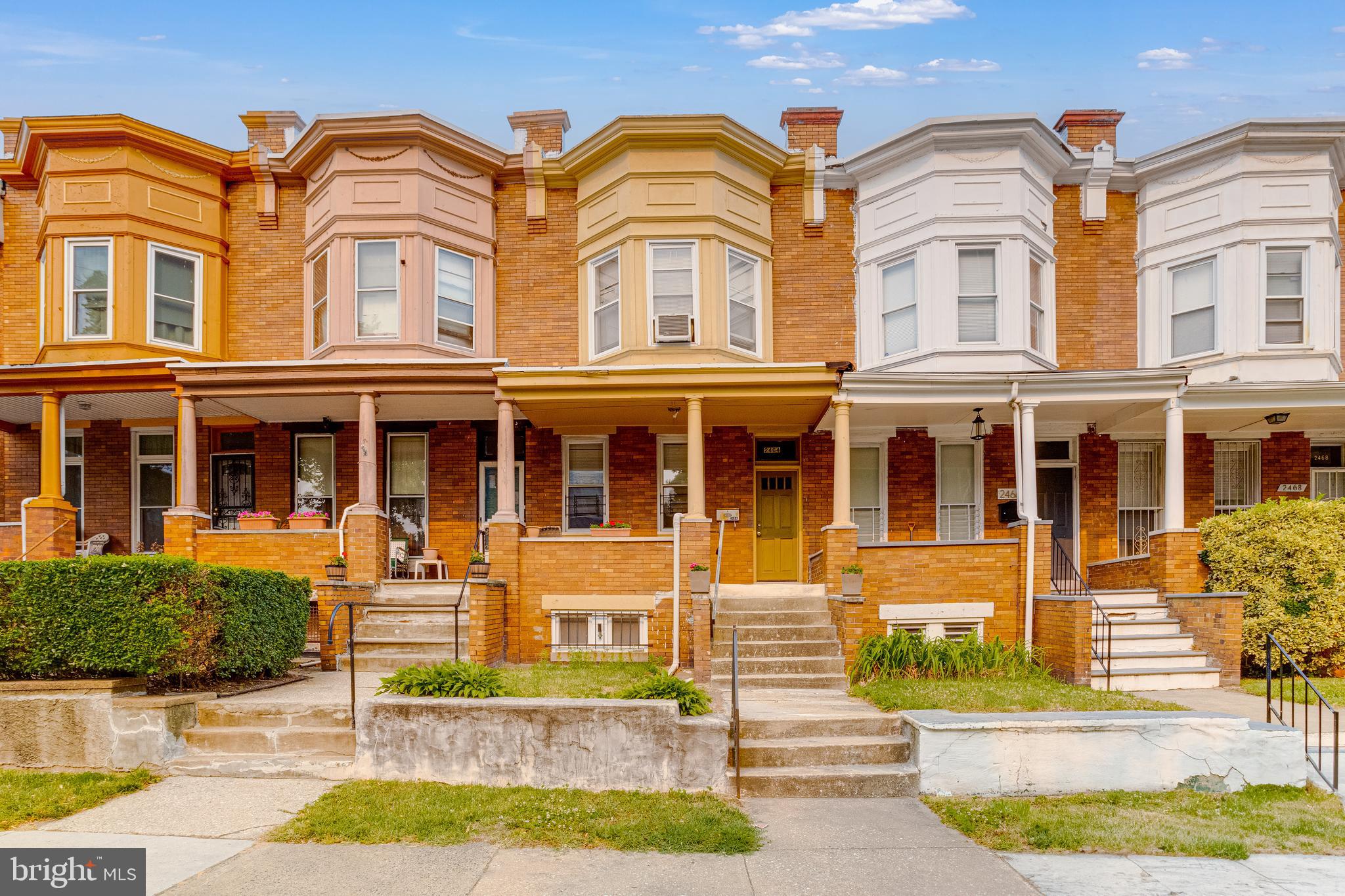 BACK ON THE MARKET! JUST REDUCED $25K! MAKE YOUR APPT TODAY! MOTIVATED SELLERS!! PERFECT FOR THE SAVVY INVESTOR OR 1ST TIME BUYER WITH VISION. OWN FOR LESS THAN RENTING! GREAT OPPORTUNITY TO PURCHASE IN RESERVOIR HILL UNDER $200K. THIS PORCHFRONT 3 BD, 1.5 BATH ROWHOME IS IN GOOD CONDITION WITH A NEWER FURNACE, NEWER CHIMNEY/ROOF, AND REAR PARKING PAD. THIS PROPERTY IS CONVENIENTLY LOCATED NEAR DRUID HILL PARK, DOWNTOWN, PENN STATION, AND INTERSTATE I83. MAKE YOUR APPT. TODAY, THIS PROPERTY WON'T LAST AT THIS PRICE! ** SOLD IN "AS-IS" CONDITION!