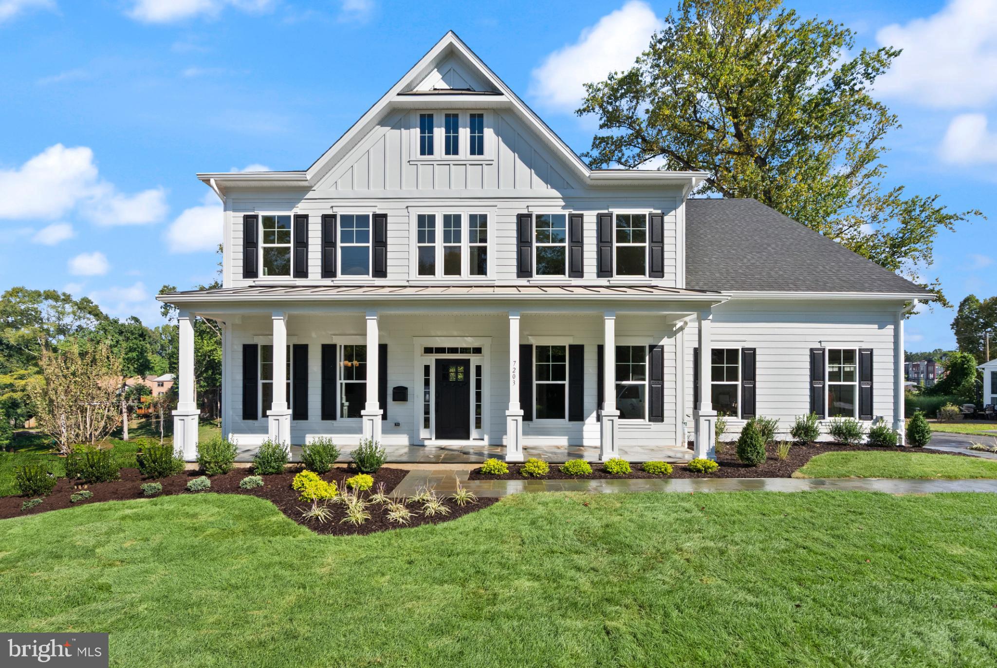 Amazing value and IMMEDIATE DELIVERY or BUILD YOUR OWN! Presenting the Chapman at Stratton Place by Evergreene Homes! An unparalleled value in the coveted Walt Whitman High School District! This turnkey new home is complete and the model is open!  *PLAN HIGHLIGHTS* This Chapman plan has been fully appointed with 6 Bedrooms, and 5.5 Bathrooms. Three finished levels offer a total of 6,800 square feet! *INCLUDED UPGRADES* This residence has been meticulously crafted, showcasing 10-foot ceilings and gleaming hardwood floors throughout the main
level. The designer kitchen features professional-grade Thermador appliances, a butler’s pantry, an expansive island, and a light-filled morning room designed for both daily living and entertaining. A private main-level bedroom suite with a full bath offers a refined guest retreat or an ideal setting for multi-generational living. Upstairs, the primary suite is a true sanctuary, highlighted by rich hardwood floors and a spa-inspired bath with dual vanities, an oversized double shower, and a freestanding soaking tub.
Three additional bedrooms, each with its own ensuite bath, provide exceptional comfort and privacy. The fully finished lower level extends the home’s elegance, with a spacious recreation room, an additional bedroom and full bath, and a dedicated fitness studio. 
*LIFE AT STRATTON PLACE* Wake up in your stunning new home, enjoy coffee in your gourmet kitchen. With effortless access to I-495, I-270, and Metro, your day flows seamlessly—whether commuting or heading out for a weekend escape. Evenings bring the best of Bethesda’s dining and shopping. Just minutes from Cabin John Park, the Capital Crescent Trail, and premier golf, outdoor adventures are always within reach. At
Stratton Place, every day is elevated, blending convenience, elegance, and comfort in
one exceptional community. Floor plans and photos are for informational purposes only - some items depicted may be optional and not included in the listed price. Call today to take advantage of this incredible opportunity!