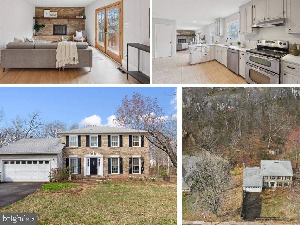 RARE ADDITIONAL 1 ACRE WOODED LOT INCLUDED IN THIS LISTING. NO HOA. Nestled on a rare 1.27 acre of wooded land with a peaceful stream, 10241 Battlefield Drive in Manassas, VA offers the perfect combination of private, serene living and convenient access to local amenities. This fully renovated brick-front Colonial features 4 spacious bedrooms and a sunken living room with a cozy full brick wall and fireplace. The top two floors have been completely renovated (March 2025) with fresh paint, newly installed LVP, modern lighting, updated quartz countertops, and updated bathrooms, providing a clean, contemporary feel throughout. The gorgeous kitchen comes equipped with a new refrigerator (2024) and a brand-new dishwasher (2025). Step outside to enjoy the secluded deck that overlooks the expansive backyard, complete with mature trees and abundant wildlife, providing a truly peaceful retreat. The property also includes a double-wide driveway and custom 12-foot sliding gate for easy and secure access. Basement is unfinished, providing new owners the opportunity to make it their own. This home offers the rare opportunity of having two properties in one: a private, wooded acre and a beautifully renovated home. Located in a quiet neighborhood with no HOA, you’ll enjoy a small-town feel with nearby restaurants, art galleries, the historic Manassas train station, and plenty of parks and walkways. With easy access to I-66, commuter train stations (VRE), and a regional airport, this home offers the perfect balance of privacy and convenience. Plus, you're just minutes from GMU Freedom Center, educational opportunities at GMU and NOVA College, and the scenic countryside of Skyline Drive. Don’t miss your chance to own this exceptional two for one property—schedule a showing today!