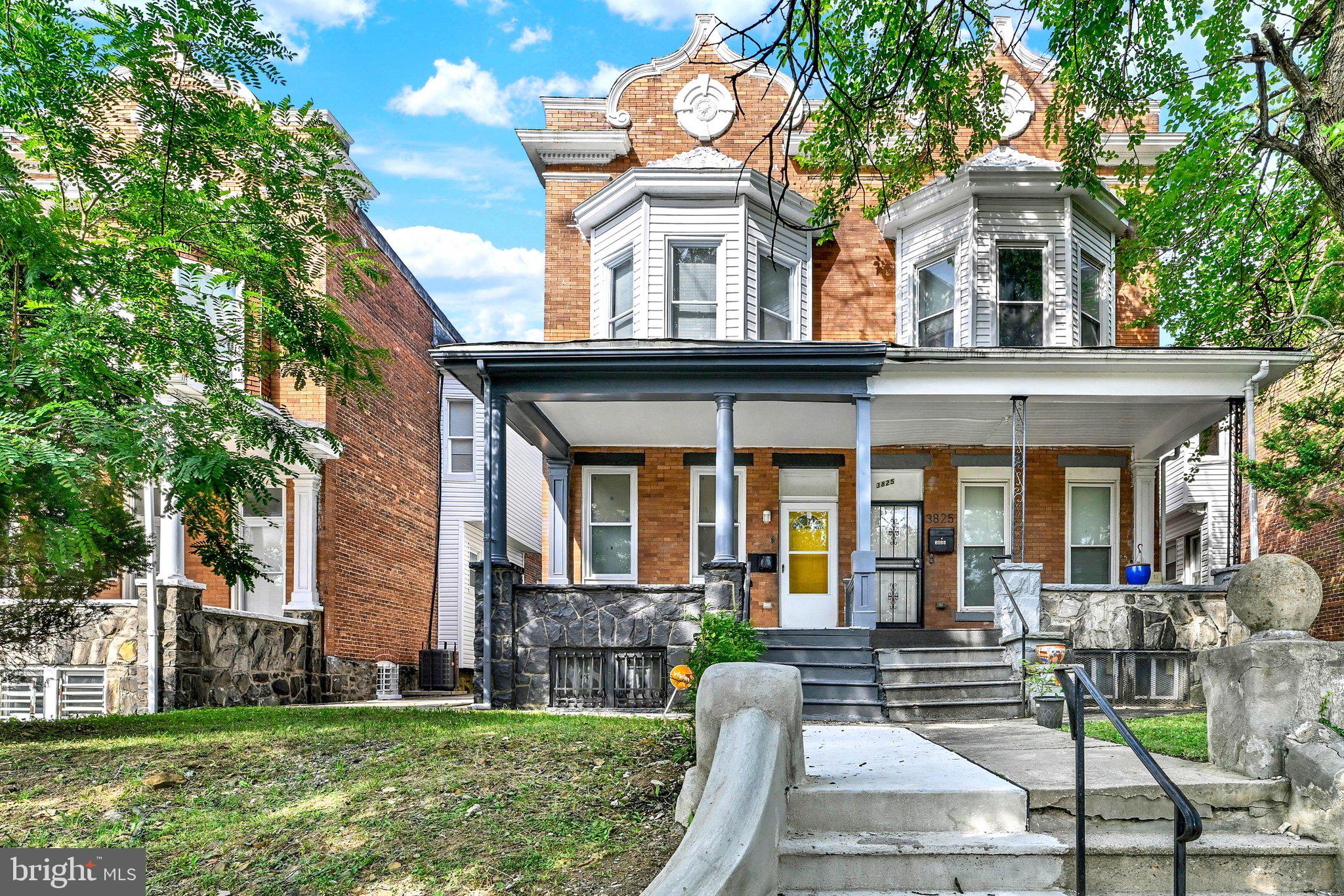 Welcome to 3827 Park Heights Avenue, a beautifully updated 5-bedroom, 2-bath home that perfectly blends original character with modern upgrades. 

The main level features a bright living room, dining area, two bedrooms, and a beautifully renovated kitchen complete with brand-new granite countertops, new cabinetry, a stylish modern backsplash, and stainless steel appliances included a new dishwasher and built-in microwave. Throughout the home, you'll find fresh paint, new flooring, and preserved architectural details such as  arched doorways, oversized trim and beautiful handrails. Basement is clean and has been partially finished.

Upstairs, you'll find three additional bedrooms and a fully remodeled bathroom featuring a new vanity, toilet, and tub. The bedrooms also include new electrical receptacles with built-in USB-A and USB-C charging ports, offering modern convenience.

The lower level provides abundant storage, a washer/dryer and endless potential to create additional living space for a recreation room, home gym, or workshop.

Venture outside to enjoy the backyard, which features a patio and a deck with stairs leading down to the yard and rear parking pad.

Additional updates include a new central air system, a newly coated roof, and a brand-new hot water heater.  The property is also conveniently located near shopping, dining, parks, schools, and major commuter routes.

Don't miss your opportunity to make this stunning home your own. Schedule your tour today!