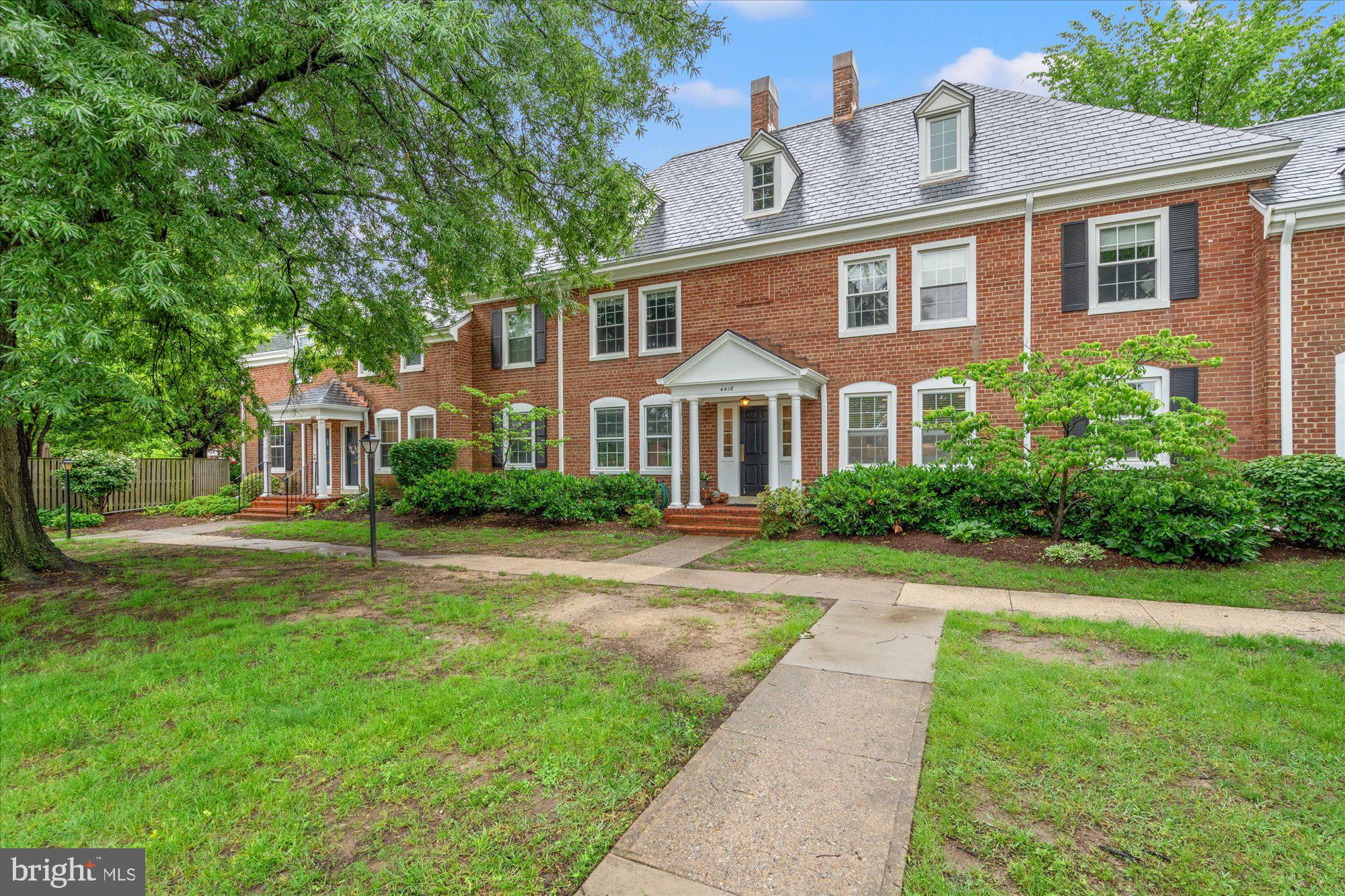 Discover the charm of this delightful condo in Fairlington Arbors. With 1,490 square feet of well-designed living space over 2 levels, this low-rise gem offers a spacious bedrooms and stylish bathrooms on each level. Step inside to find an open floor plan that’s perfect for entertaining or simply enjoying a cozy night in.
The updated kitchen is a culinary enthusiast's dream, equipped with dark cabinets, elegant countertops, and modern appliances. Enjoy a beautiful outdoor patio, one of the largest in the community, that even opens up to a large green space!  Head downstairs to the lower level where you'll find a multifunctional space that could be your next game room or a quiet retreat. There is no shortage of storage in the nooks under the stairs, laundry/utility area, and walk in closet upstairs. 
This community doesn’t just stop at the basics. Dive into relaxation with access to a refreshing pool or challenge friends to a match on the basketball or tennis courts. The Fairlington Arbor community offers so much more than just a home—it provides a lifestyle. Whether you're lounging by the pool or perfecting your serve on the tennis court, this property is your key to living vibrantly in Arlington.
