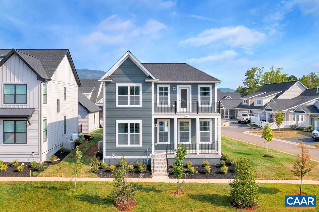 To be built. The Meridian single family design features 3 bedrooms, 2.5 baths, and a versatile, open floorplan with a kitchen layout includes granite countertops, large island, maple cabinetry, and stainless-steel appliances. This home also offers additional choices including a covered or screened rear deck/patio. Upstairs, enjoy a spacious primary suite with private deck, walk-in closet, and luxurious bathroom. Two additional bedrooms, a full bath, and side-by-side laundry complete the upper level. Homeowners can choose to finish a walkout basement to expand their living space even further with options available to finish a 4th bedroom, full bath, and recreation for additional living space. Similar photos.,Granite Counter,Maple Cabinets