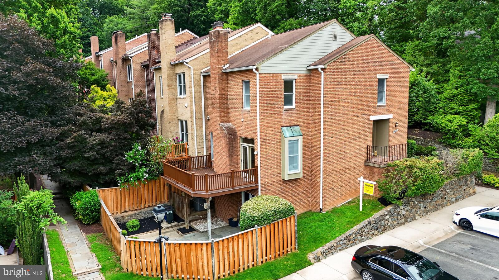 This beautifully updated three-level brick end-unit townhome in North Bethesda’s desirable Stoneybrook community features three bedrooms, 3.5 bathrooms, and over $100k in premium modern renovations. Enjoy a sun-drenched open layout with warm oak floors, a luxurious owner's suite, and a fully finished walk-out lower level with a cozy fireplace leading to a private, newly fenced backyard. Perfectly situated for commuters and culture lovers, this home is just a short stroll to the Grosvenor-Strathmore Metro station and the world-class Strathmore Music Center.
Premium 2022–2026 Upgrades$100k Renovation (2022): Brand-new kitchen cabinets, countertops, modern bathroom vanities, and upgraded finishes.Brand New (2026): Fresh carpet throughout and brand-new dishwasher and dryer.Recent Appliances: New refrigerator (2024).Exterior & Systems: New composite deck (2022), new gutters with covers (2022), new patio fence (2025), and new basement flooring (2022).Core Maintenance: Chimney fully updated with stainless steel pipe insulation, new masonry, and full cleaning/inspection (2024). HVAC and water heater replaced in 2018.Spacious Three-Level LivingMain Level: Warm, gleaming oak hardwood floors flow through an inviting, light-filled living area.Upper Level: Expansive owner's suite features a bright, generous en-suite bathroom. Two additional flexible bedrooms share a full guest bath—perfect for children's rooms or a home office.Lower Level: Fully finished, impressively large recreation room featuring a cozy fireplace and a seamless walk-out to the private, newly fenced backyard. Includes a full bath.Unbeatable Location & ConveniencesCommuter's Dream: A short 7-minute walk to the Grosvenor-Strathmore Metro station.Culture & Entertainment: Just a 5-minute stroll to world-class performances at the Strathmore Music Center.Shopping & Dining: Minutes away from premium retail and diverse dining at Pike & Rose and downtown Bethesda.Top-Tier Schools: Situated in a highly sought-after, top-rated Montgomery County school district.Easy Commute: Quick access to major commuter routes (I-495 and I-270).
