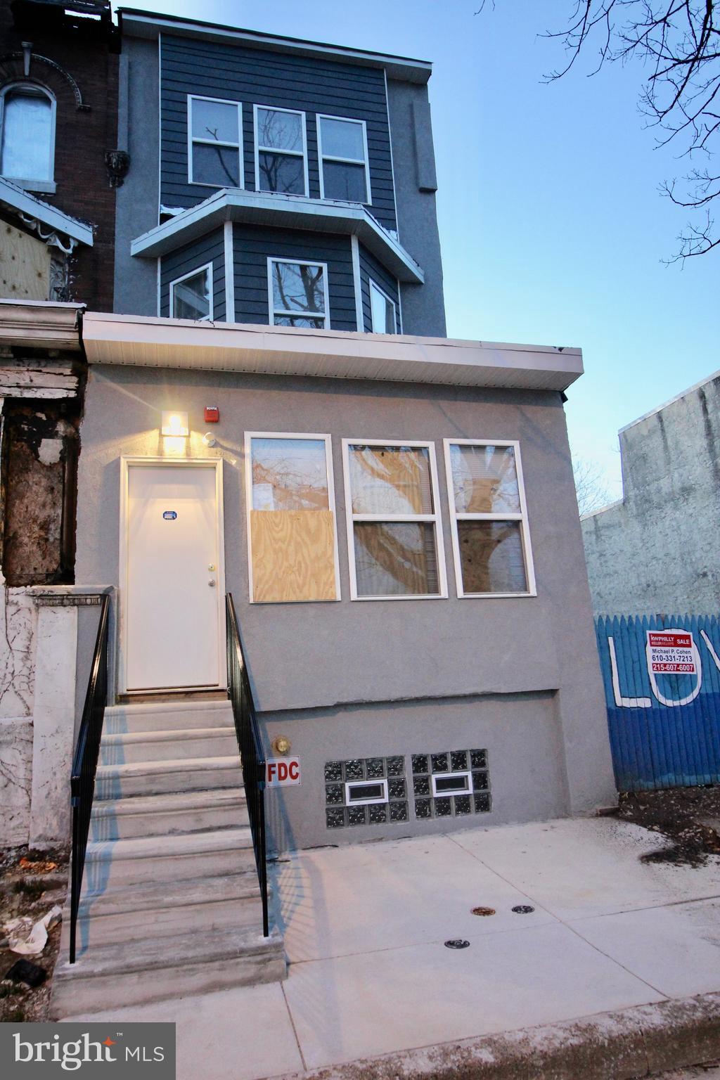 Attention all Temple + Temple Medical students!!  These units are located a short stroll from all classes.  Brand new, never lived in + much more affordable than student housing.  Third floor unit is a large two bedroom. All units have brand new kitchens w/ stainless appliances, quartz counters + white cabinets. Each unit has new washer/dryer, never used bathrooms, hardwood flooring, high efficiency central ac/heat, high ceilings, new windows, paint + fixtures. LED lighting throughout, new windows + insulation = low energy bills!  Entire building has fire alarms + sprinkler systems. Too much to list!. Units are available NOW.     Easy to show