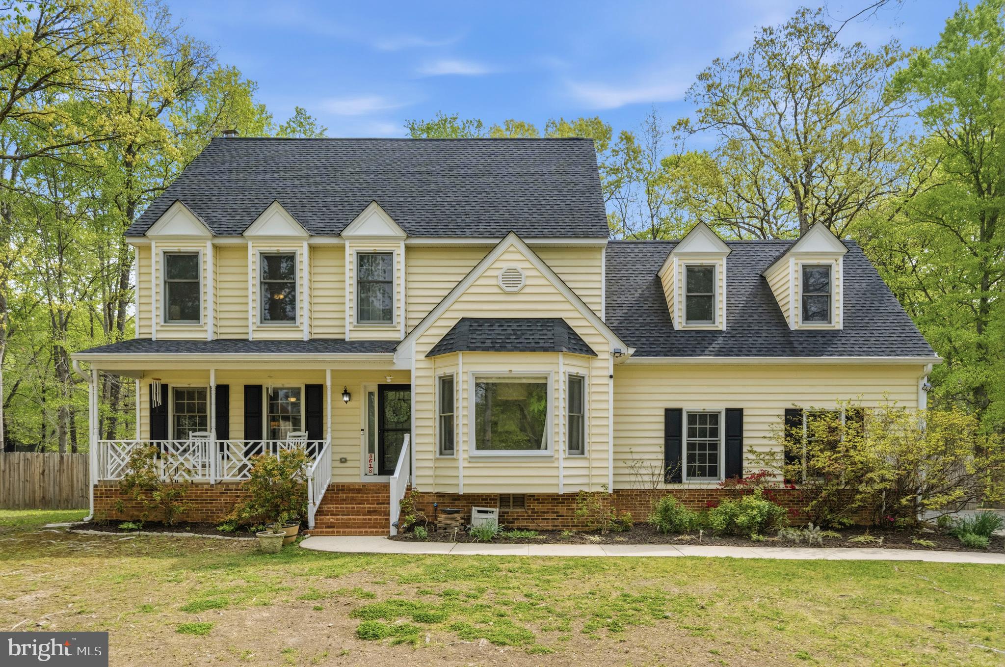 Welcome to 8618 Creek Court in White Plains—a spacious and beautifully maintained single-family home tucked away at the end of a quiet cul-de-sac. Offering approximately 2,680 square feet of living space, this home combines comfort, functionality, and great indoor-outdoor living.

The main level features rich wood flooring throughout, with a traditional yet open flow that includes a bright living room, formal dining room, and a well-appointed kitchen complete with granite countertops and stainless steel appliances. Just off the kitchen, the sunroom provides the perfect space to relax, unwind, or entertain while overlooking the backyard.

Upstairs, the second level hosts a generously sized primary suite featuring a walk-in closet and a private en suite bath with a jetted tub—ideal for relaxing at the end of the day. Three additional bedrooms, a full hall bathroom, and the convenience of an upper-level laundry room complete this floor.

The third level offers even more flexibility with an additional bedroom and full bathroom—perfect for guests, a home office, or private retreat.

Step outside to your own backyard oasis, highlighted by an in-ground swimming pool—perfect for summer gatherings and outdoor enjoyment. A two-car attached garage adds convenience and additional storage.

Located in a desirable setting at the end of a cul-de-sac, this home offers both privacy and a welcoming neighborhood feel.