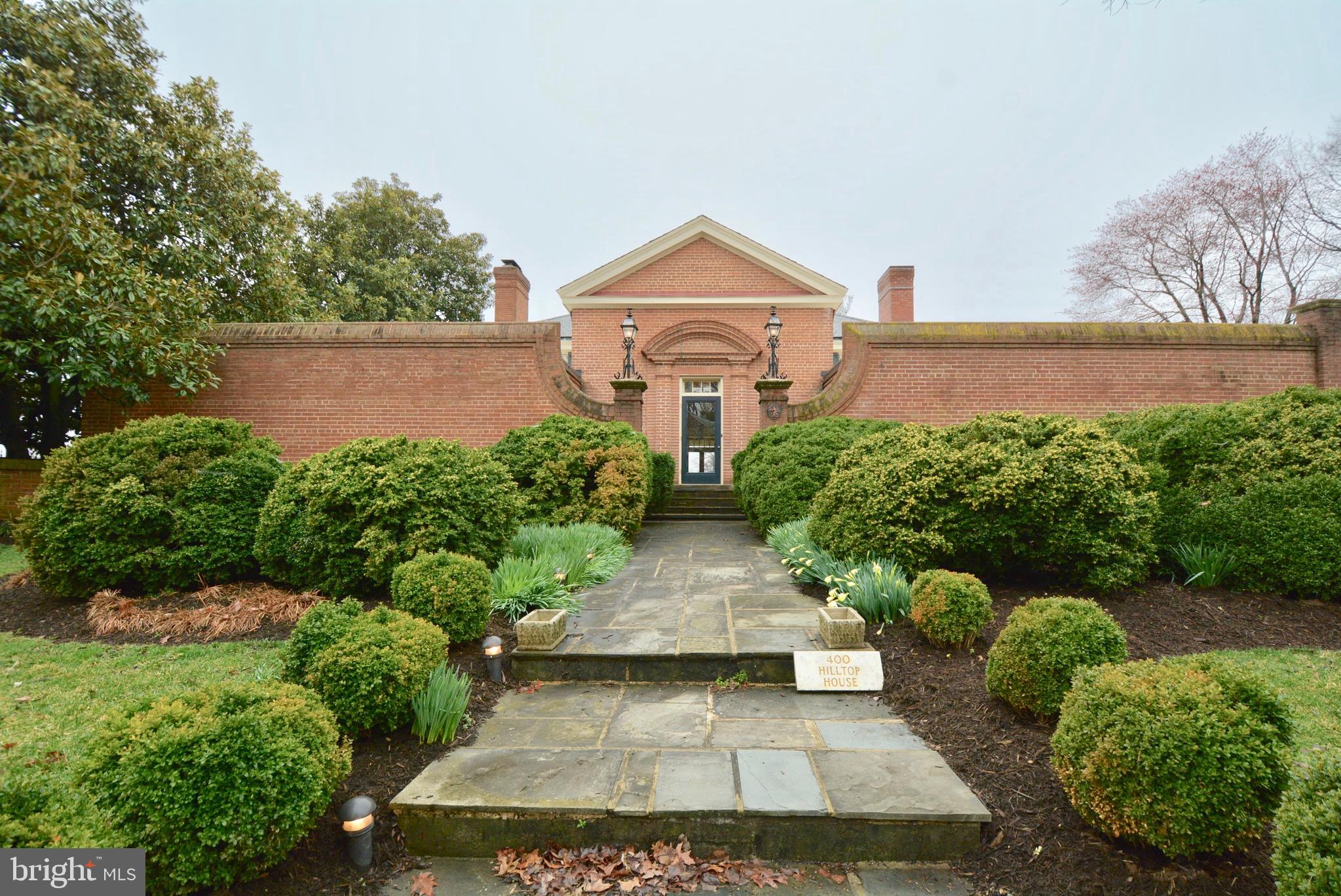 Extraordinary 4 bed, 4.5 bath property surrounded by the Masonic Temple grounds. Built in 1963 by Williamsburg engineer and aficionado who mimicked many of the features from the Governor's Palace from 1706. Current owner has taken great care to honor the character and charm while expanding and enhancing the property's true potential. The main level is anchored by 200-year old heart of pine floors and colonial style arched top floor-to-ceiling Kolbe windows overlooking the 35-acre grounds of the Masonic Temple. Perfectly situated for everyday living with a spacious 20x30 gourmet kitchen, large dining and living room, first floor master suite and in-law/au-pair suite. Wonderful home for entertaining. Short 10-minute walk to Old Town and King Street metro. You must see this one of a kind property!