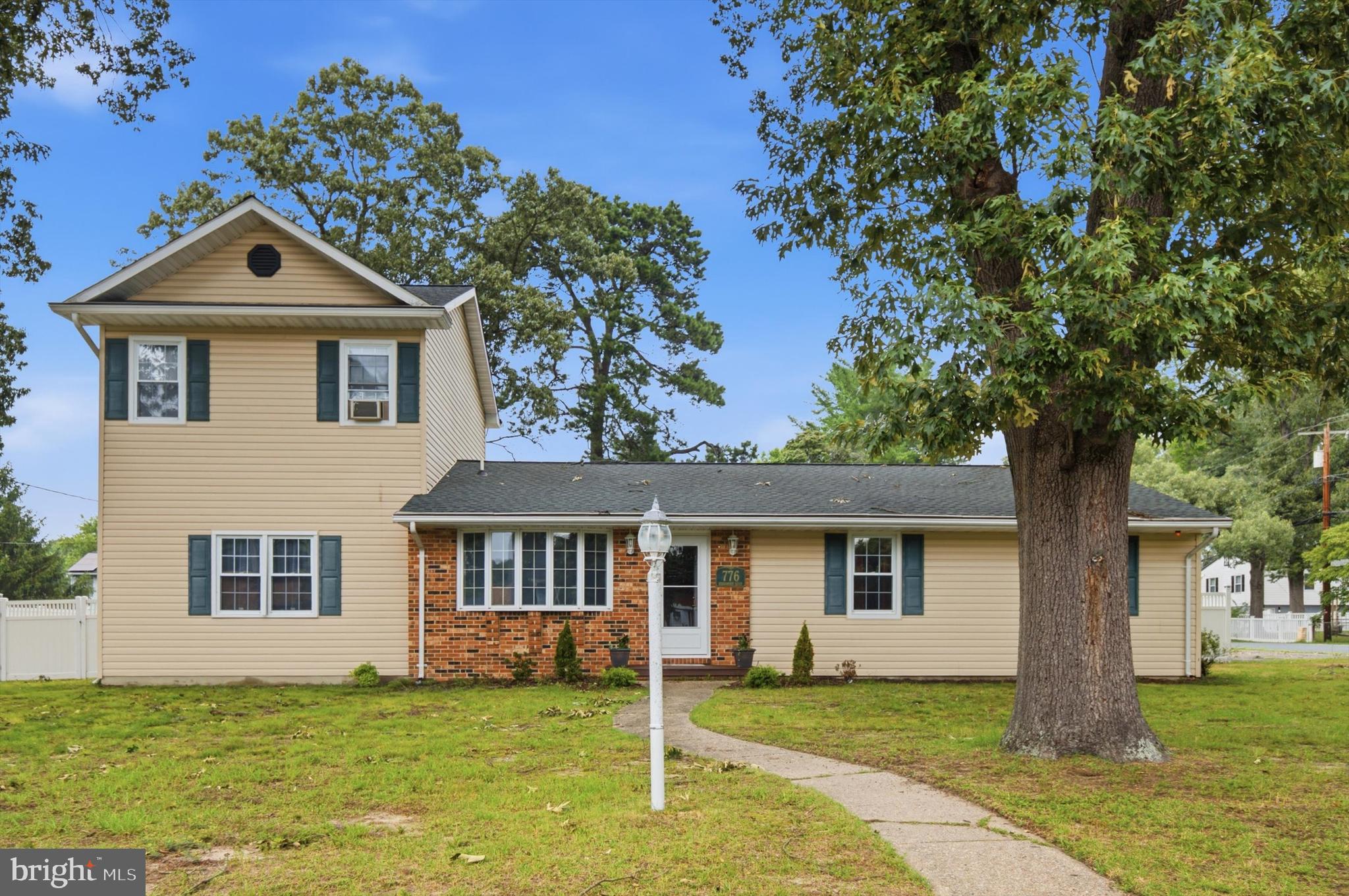 Open House- Sun, Jul 12 @ 11:00 AM - 2:00 PM! Welcome to this lovely property situated on a premium corner lot spanning nearly half an acre, offering a great blend of convenience, comfort, and freedom with no HOA. Location is everything, and this home places you just a mile away from Severn-Danza Park, highly rated Quarterfield Elementary School, and the bustling Quarterfield Crossing Shopping Center, featuring Walmart, Sam's Club etc. Commuters will appreciate the effortless access to routes 97 and 100, as well as being less than a 10-minute drive from BWI Airport. Discover an inviting interior boasting wood floors throughout and a seamless main-level layout. The heart of the home features an open eat-in kitchen that flows into the living and dining areas, complemented by a roomy family room as you enter the home. The washer/dryer and powder room are also located on the main level alongside generous-sized secondary bedrooms. Upstairs, retreat to your private and spacious primary bedroom complete with its own dedicated en suite bathroom and walk-in closet. The outdoor space is an absolute standout, showcasing a fully fenced, flat backyard that is perfect for relaxation or entertainment. Enjoy outdoor gatherings on the newly painted deck, or utilize the oversized storage shed, which comes with a new access ramp. The property also features a clean, recently power-washed exterior, a side parking lot, and open street parking. Other major updates include a new roof with added insulation in 2020, new sliding door installed last year, new central AC 2022, well tank replaced 2022, a new water heater in 2022. Seller may need rent back. Check out pics, video and floor plan!