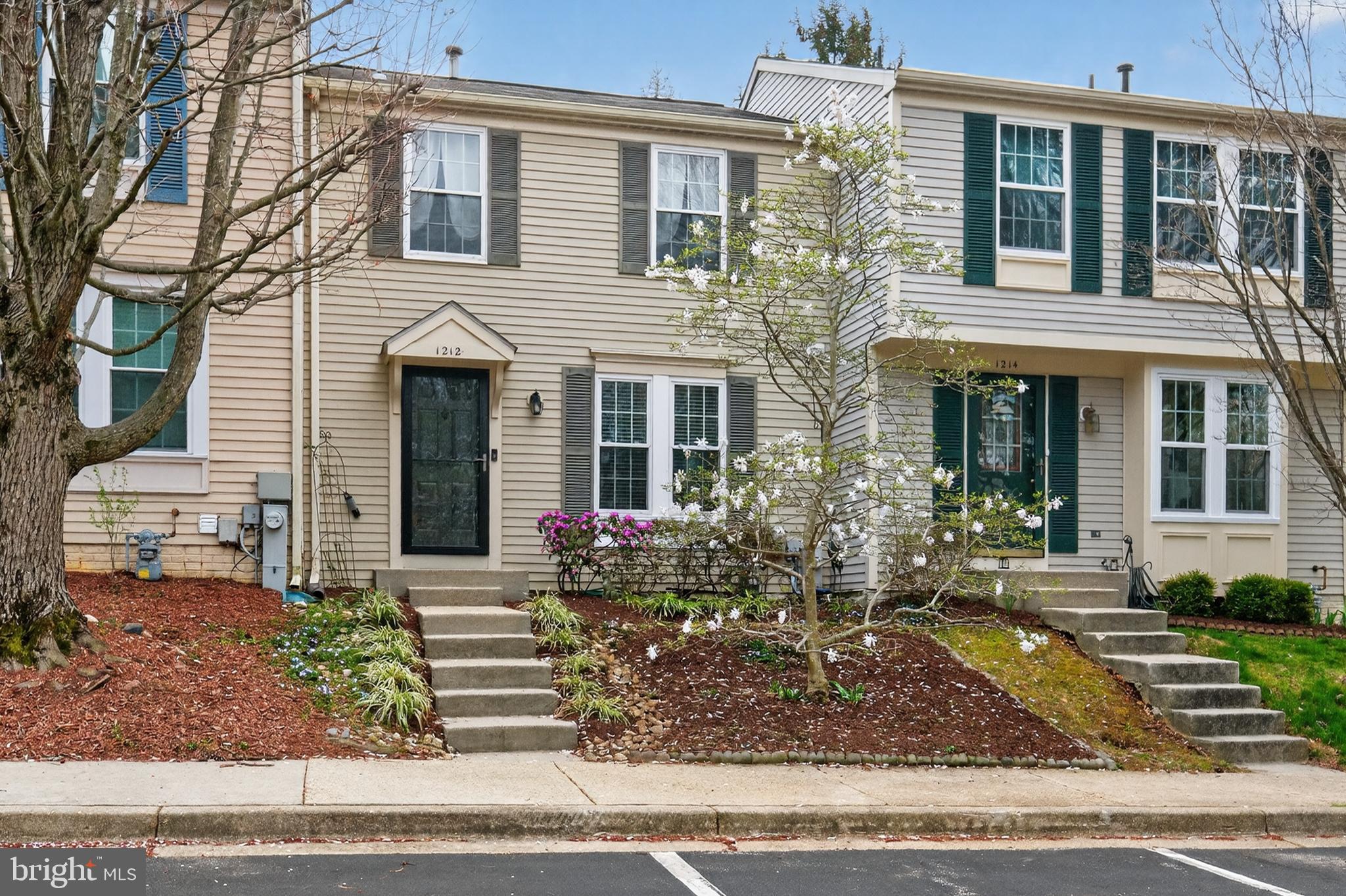 Tucked into the desirable Bluffs of Deep Creek community in Arnold, this beautifully renovated three-level townhome offers move-in-ready living with stylish updates inside and out. Surrounded by woods at the end of a quiet street with walking paths and no through traffic, the home combines privacy with convenience. Featuring 2 bedrooms, 3 full baths, and a versatile lower level ideal for guests, a home office, or recreation space, every detail has been thoughtfully improved—from the roof and windows to the flooring, paint, and outdoor living areas. The bright, updated kitchen is ideal for everyday living and entertaining, while engineered wood flooring, neutral décor, and meticulous care create a warm, comfortable atmosphere. Conveniently located near shopping, dining, parks, and commuter routes, this is low-maintenance living in one of Arnold’s most sought-after communities.