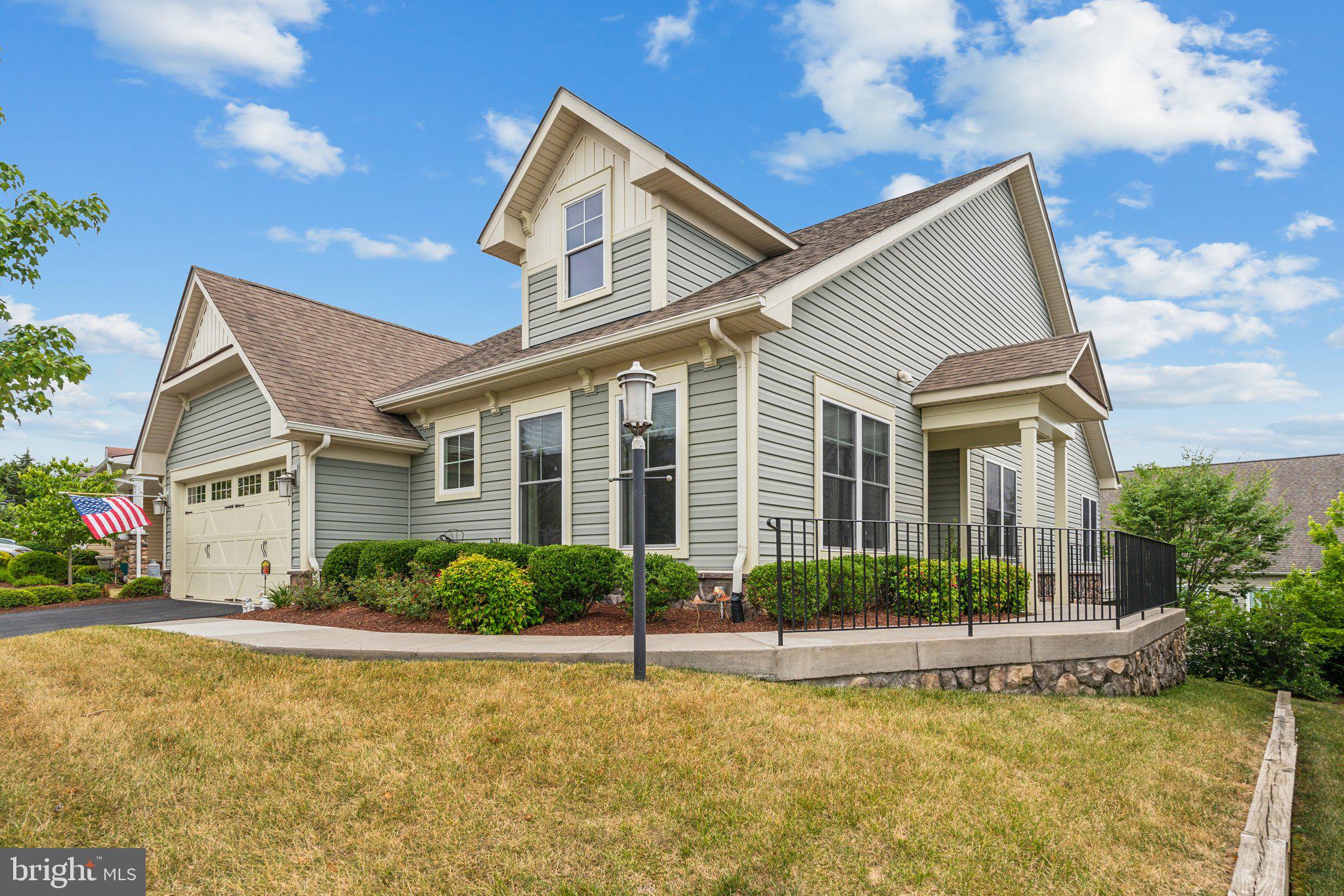 Welcome to your new home in Trilogy at Lake Frederick 55+ community with this charming Meredyth model by Winchester Homes. This thoughtfully designed floor plan offers the convenience of main-level living with the primary suite and an additional bedroom and full bathroom, along with all main living areas and laundry on the first floor. The upgraded kitchen seamlessly opens to the living room, featuring soaring vaulted ceilings. The family room boasts cathedral ceilings and a cozy gas fireplace in the sunroom, while the breakfast room leads to a deck equipped with an automatic retractable awning for year-round enjoyment.
<br><Br>
Downstairs, the finished walk-out basement features a spacious recreation room with access to the patio, two framed and ready-to-customize rooms currently used for storage and a fully functional workshop, as well as a full bathroom. This versatile space expands the already ample floorplan and offers numerous options for customization.
<br><Br>
As a resident of this desirable community in Trilogy at Lake Frederick, you'll enjoy a host of exceptional amenities designed to enrich your lifestyle. Relax in both indoor and outdoor pools, stay fit in the state-of-the-art fitness center, and unwind at the well-equipped community clubhouse. Delight in gourmet meals at the farm-to-table restaurant and socialize in the exclusive members-only lounge.
<br><Br>
For sports enthusiasts, the community offers tennis and pickleball courts, a dog park, and extensive lake trails for serene strolls and outdoor adventures. Become part of a vibrant neighborhood filled with welcoming neighbors and future friends. Experience the pinnacle of resort living, where your dream home and ideal lifestyle come together seamlessly.