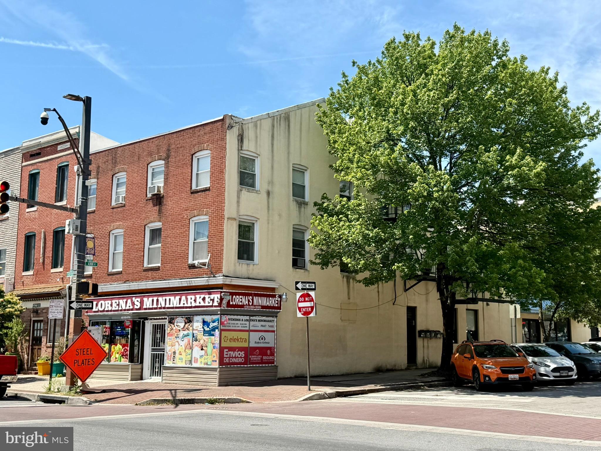 List Price is opening bid at Online Auction. Bidding begins Saturday, July 15th and ends Monday, July 20, 2026 at 11:00 AM. Prime Investment Opportunity in Upper Fells Point 5 Residential Units | 2 Commercial Units | $9,654/month Gross Potential Monthly Rent (Based on Full Occupancy) Held by the same family for over 70 years, this exceptional 3-story mixed-use building spans nearly 8,000 sq. ft. of above-grade space. Sitting on a prominent 3,300 sq. ft. corner lot, the property boasts visibility with frontage on Eastern Ave., S. Ann St., and Portugal St. (rear alley access). The Value-Add Play: While currently generating robust income, a strategic renovation of the residential units offers massive upside to aggressively push rents and maximize your yield.

Property Highlights
• Prime Corner Location: High-visibility footprint with excellent exposure on Eastern Ave. and Ann St.
• Turnkey Utilities: Tenants pay their own way—separate gas and electric meters for all units.  Landlord pays for hot and cold water.
• Flexible Zoning: Zoned C-1 (Neighborhood Commercial), perfectly suited for this high-demand corridor.
• Generous Footprint: Lot size is 30’ x 110’ (approx. 3,300 SF / 0.075 acre).

Rent Roll & Unit Breakdown
Unit A: 2-BR, 1-Bath Duplex, Vacant (Market Ready) $1,500/mo. (Projected)
Unit B: 2-BR, 1-Bath, Occupied (Long-Term Tenant) $1,000/mo.
Unit C: 1-BR, 1-Bath, Vacant (Market Ready) $1,350/mo. (Projected)
Unit D: 2-BR, 1-Bath, Leased $850/mo.
Unit E: 2-BR, 1-Bath, Occupied (Long-Term Tenant) $1,100/mo.
Commercial 1: Convenience Store, Occupied $2,209/mo.
Commercial 2: Nail Salon, Occupied $1,645/mo. Tenant pays for water.
TOTAL: 7 Units, Total Full Occupancy Potential $9,654 /month 

The Neighborhood: Upper Fells Point From LiveBaltimore website: "Nestled perfectly between historic Fells Point to the south and Butcher's Hill to the north, Upper Fells Point is one of East Baltimore's most vibrant and resilient rental markets. Characterized by historic mid-1800s architecture, residents flock to this neighborhood for its rich cultural diversity, local ethnic restaurants, eclectic shops, and cozy neighborhood hangouts—all while being just steps away from the waterfront hustle and bustle of Fells Point."
Don't miss out on a real estate opportunity with immediate cash flow and proven upside.

The information contained herein was obtained from sources deemed to be reliable, but is offered for informational purposes only. Neither the auctioneer or the owner make any representations or warranties with respect to the accuracy of information.