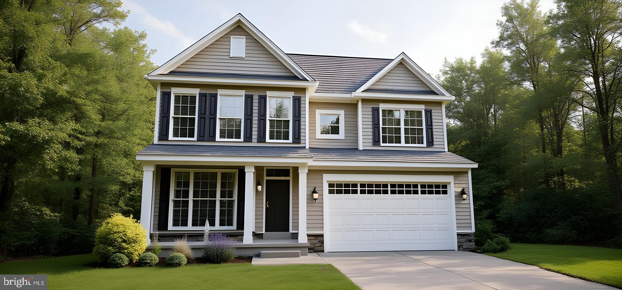 A brand new home in this brand new community.  The Merion offers flexibility in your living spaces.  Enter into the foyer of the home with a view to the family room beyond. The family room can be customized with  a cozy fireplace, extended with a sunroom or perhaps with a deck added beyond.  A warm cheery kitchen with casual dining adjoins the family room for endless entertaining options.  This home even offers the opportunity to include a first floor bedroom with full bath!  The conveniently located 2nd floor laundry makes doing the laundry an enjoyable chore! Upstairs you will discover the large luxurious owner's suite with 3 closets (1 large walk-in) and an en-suite bath. Additionally you will find three amply sized bedrooms.  Full basement  and 2 car garage.  Enjoy acres of beautiful open space located throughout the community. This home is TO BE BUILT. *Lot premium may apply.  Photos are of a similar or decorated model.