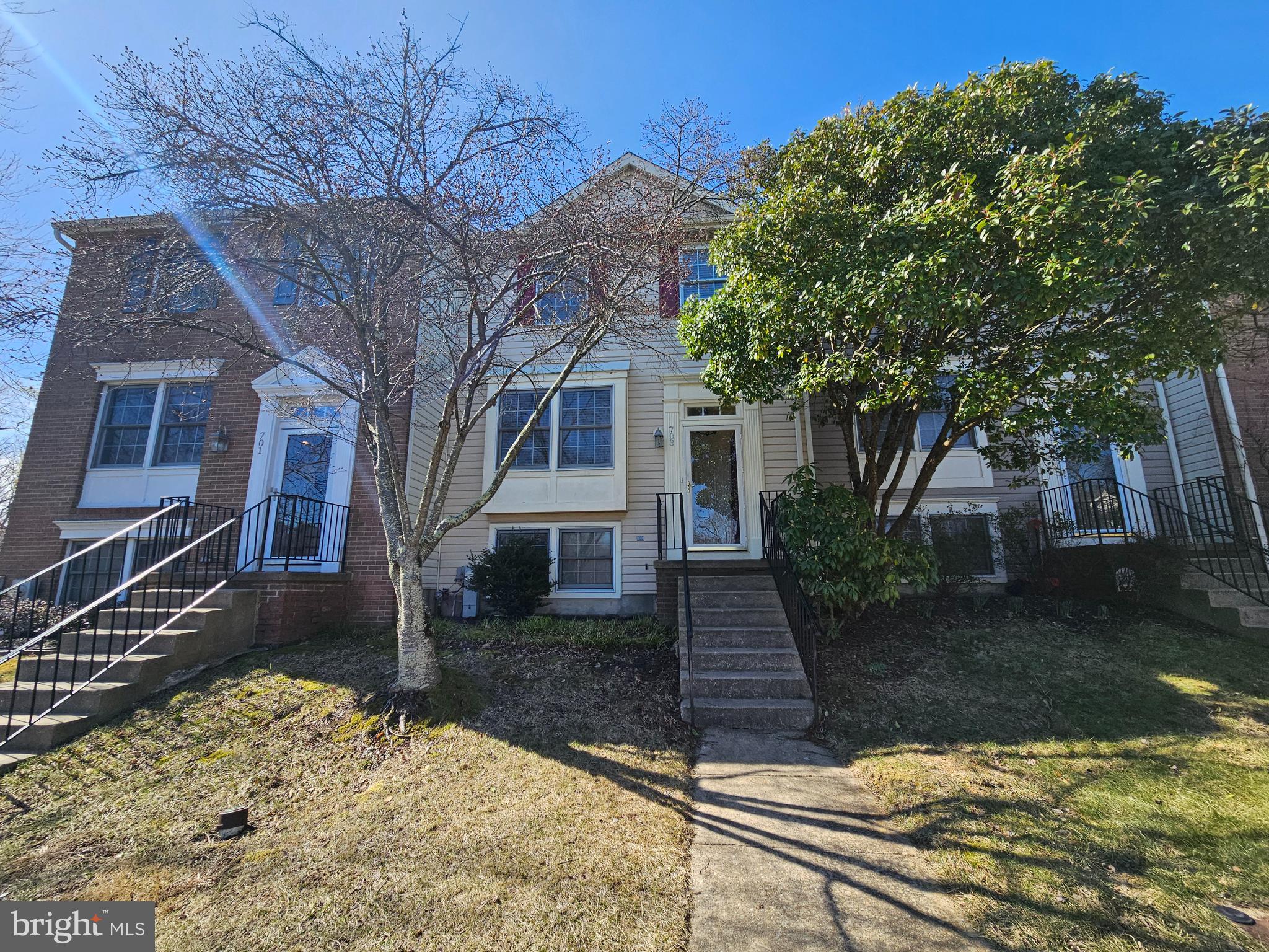 3 Level Piney Orchard townhouse for rent. Main lvl with Family room, dining room, half bath & large kitchen w/island. Upper level with 2 large bedrooms and 2 full baths. Fully finished walkout level basement with a 2nd Family/Rec room or possibly a 3rd bedroom & utility/laundry room. Exterior with 2 Decks. One on main level and 1 on basement level. Fenced in rear yard. Piney Orchard amenities including Pools, Fitness & community center, tot lots, walking and nature trails, tennis courts and local shopping center.