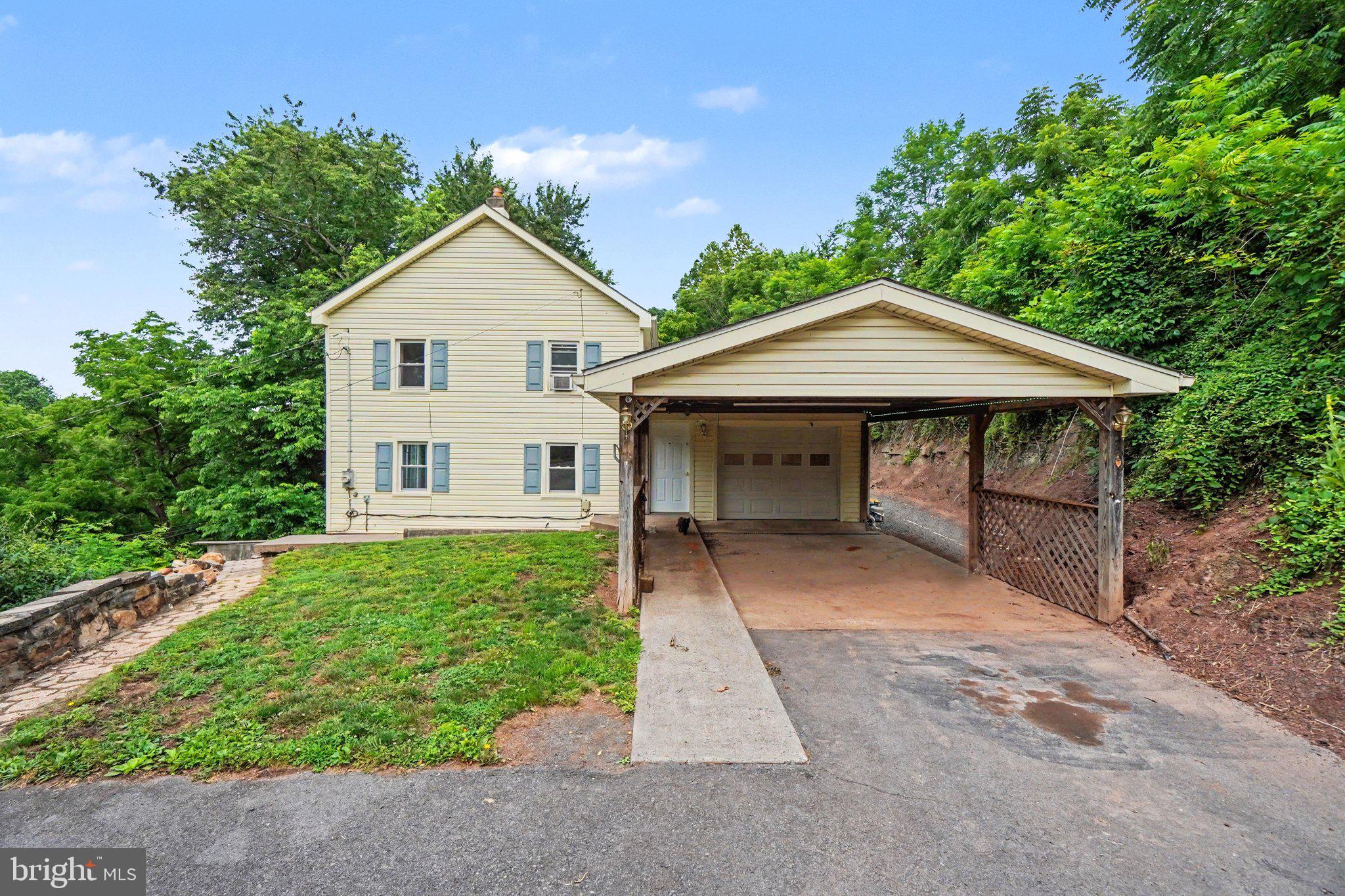 Tucked away on 1.12 peaceful acres, where the gentle sound of a nearby creek becomes part of everyday life (without the worry of being in a flood zone), you'll find a home that's full of character and waiting for its next chapter. Built in 1840, - 103 Turkey Bird Road blends historic charm with comfortable living. Inside, exposed wood beams, and cozy gathering spaces create a warm, welcoming atmosphere that feels like home from the moment you walk in.  The spacious living room opens to a dining area, while the kitchen offers plenty of cabinet space and overlooks the heart of the home. Upstairs you'll find two bedrooms and an updated full bath. Outside, the property truly shines. The 1.12-acre lot offers room to garden, play, entertain, or simply relax while enjoying the peaceful surroundings. A garage, attached carport, and storage shed provide plenty of room for vehicles, tools, and outdoor equipment.  Whether you're looking for your first home, a weekend escape, or simply a place where life slows down a little, this charming Perry County home offers the perfect blend of privacy, history, and nature all just minutes from Newport. Come experience the peaceful setting, listen to the creek nearby, and imagine calling 103 Turkey Bird Road HOME.