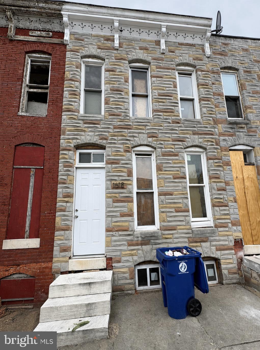 Investor and developer opportunity in East Baltimore. Property is a shell and requires substantial renovation to complete. Construction was started but not finished. Ideal for experienced investors, builders, or those seeking a full rehabilitation project. Property is being sold strictly AS-IS. Buyer responsible for conducting their own due diligence regarding permits, zoning, and redevelopment plans. Conveniently located near major commuter routes, Johns Hopkins, downtown Baltimore, and ongoing area redevelopment.
