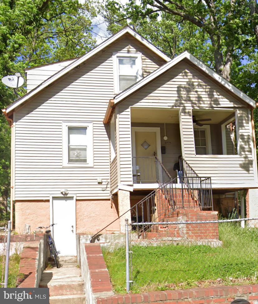 As-is condition.  Welcome to Alton Street, conveniently located near Washington, DC, Virginia, public transportation, parks, recreation, and more. This three-level colonial with a basement offers nine bedrooms and two full bathrooms, with a third full bath rough-in located in the basement. The home features five bedrooms on the main level and four bedrooms upstairs, with additional potential for up to three more bedrooms in the basement.  This property is ideal for multiple buyer types: an investor seeking positive cash flow by renting rooms individually, a homeowner willing to add value through renovations and gain instant sweat equity, or an investor looking to expand a fix-and-flip portfolio.