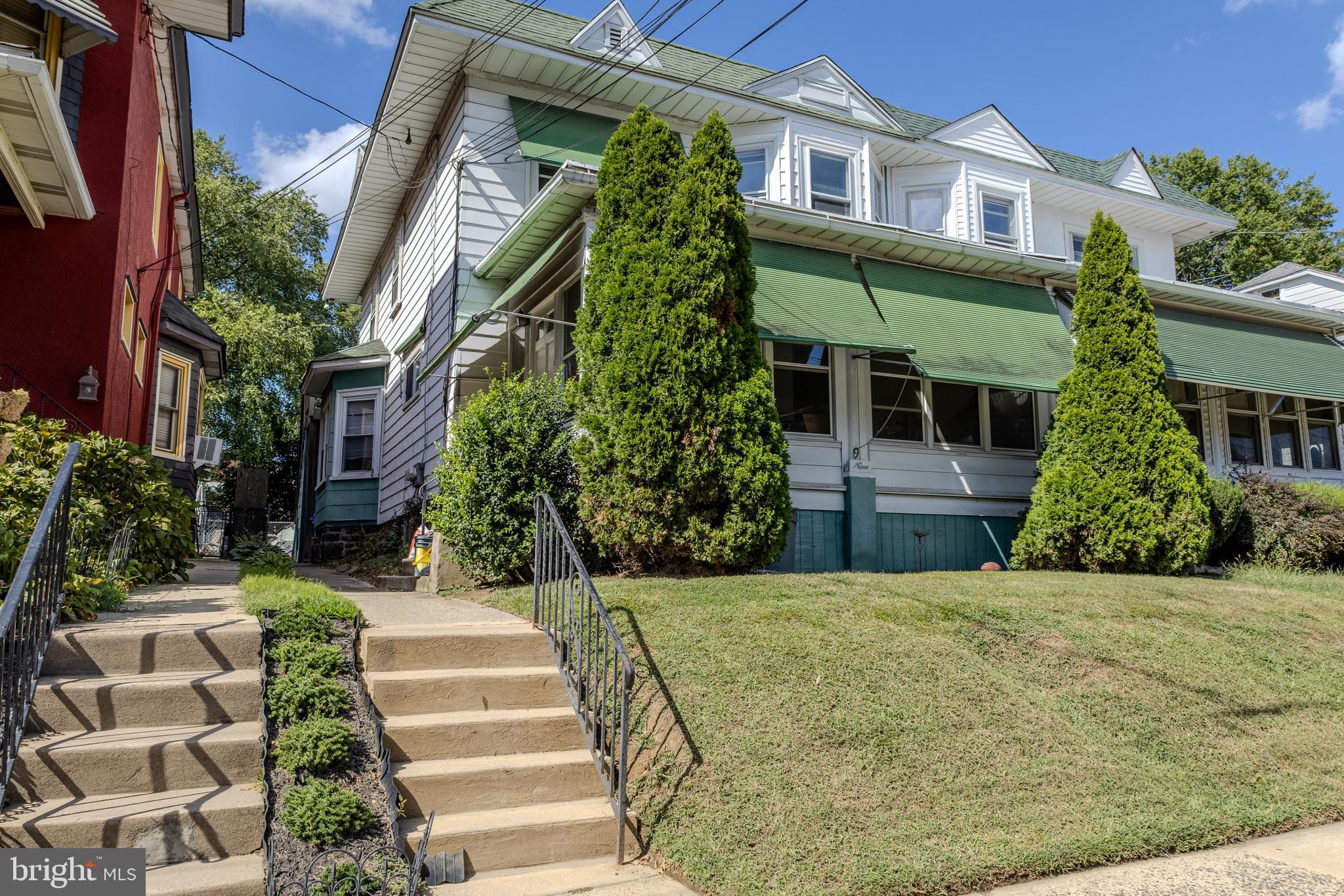 Welcome to 9 Harrison Avenue, a well-maintained duplex in Clifton Heights, perfect for both investors and owner-occupants. The upper unit features 2 spacious bedrooms, a large eat-in kitchen, a deck, and has previously rented for $1,400/month. The lower level unit has been recently updated with a beautiful eat-in kitchen, a spacious living room, generously sized bedrooms, and direct access to the deep 150-foot rear yard—an excellent setup for families. Current rental income for the lower unit is $1,650/month. All utilities, including water, are separately metered, making this property an ideal, low-maintenance investment. Conveniently located near shops, public transportation, and the site of the new Clifton Heights Middle School currently under development.
