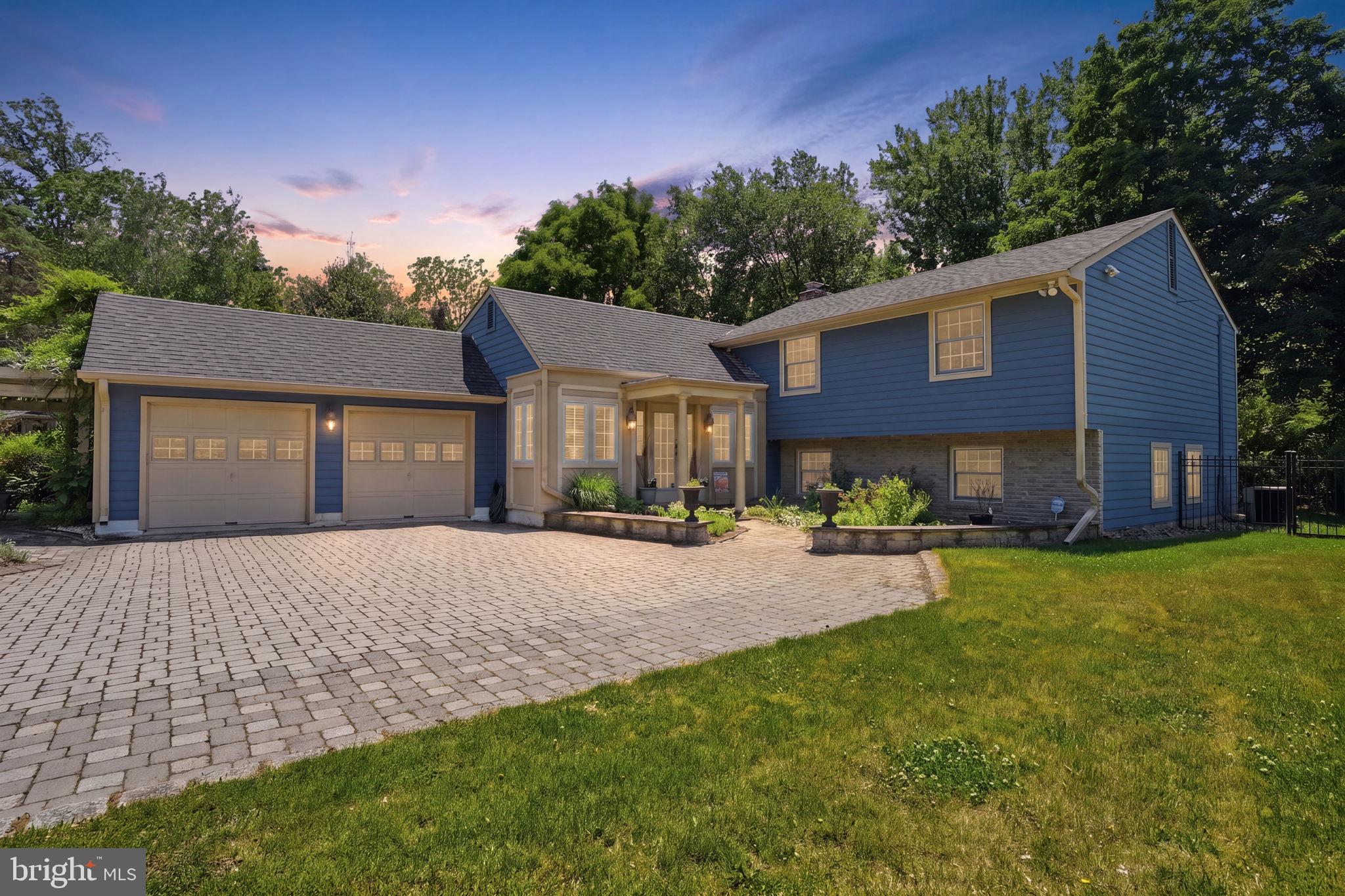 INCLUDES AN ADDITIONAL PARCEL WITH RIPARIAN RIGHTS! Welcome to 621 River Road, a meticulously maintained home in desirable Yardley, Pennsylvania. Nestled along one of Bucks County’s most picturesque corridors, this home sits on a private ¾ acre yard that backs to park-like land and offers the perfect blend of comfort, convenience, and classic charm. Featuring 5 bedrooms and 3 full baths, this home boasts a spacious, inviting floor plan and abundant natural light. After walking the long, inviting paved stone driveway, you reach the front door. After entering the front door, you’ll immediately appreciate the convenience of the mudroom- the perfect space for guests to leave shoes, coats, and umbrellas before stepping into the main living areas of the home.  The main floor has newly polished hardwood floors throughout.  The cozy living room features large windows that fill the space with natural light while offering beautiful views of the backyard, along with an electric fireplace that creates the perfect ambiance for cozy nights at home.  The gorgeous, updated kitchen is a true highlight, featuring brand-new grey cabinets, quartz countertops, stainless steel appliances, heated floors, a wine refrigerator, and plenty of counter space and storage.  There is space for a large breakfast table where you can accommodate more friends, or step outside to enjoy your morning coffee on your private new deck. The dining room is highlighted by a stunning crystal chandelier that serves as an elegant focal point and is sure to capture your guests’ attention. Walking up the stairs, you will notice the new, gleaming hardwood floors. The primary bedroom has a spa-inspired bathroom complete with a luxurious tub, as well as a fabulous walk-in closet offering ample storage and organization. Two additional well-sized bedrooms with ample closet space and a full updated bathroom complete the upper level.  Downstairs, you’ll find a huge bonus room with a cozy wood-burning fireplace with direct access to the backyard, along with two additional large rooms, a beautifully updated full bathroom, and a laundry room.  The partially finished basement offers endless possibilities, whether you envision a home gym, media room, playroom, or office, all while providing an abundance of additional storage. Step outside to a beautifully landscaped garden featuring a fully fenced-in back yard, a newly installed concrete patio topped with a stylish metal pergola, a hot tub, and a cozy fire pit.   The front yard features a charming wooded patio adorned with beautiful flowering vines, creating the perfect spot to relax and take in peaceful views of the Delaware River.  
Conveniently located just minutes from downtown Yardley, major commuting routes, parks, the train station, shopping, and dining.  This home also falls within the highly acclaimed Pennsbury School District.  A unique highlight of this property includes an additional parcel across the street with riparian rights, offering rare waterfront access and added value.  This one-of-a-kind home is truly special.  Schedule your private showing today.
