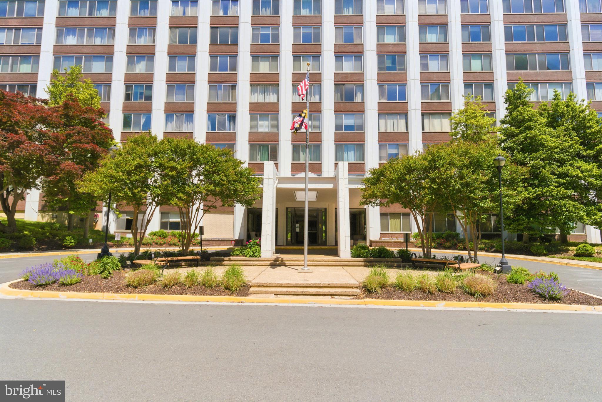Spacious, light-filled 3BR/2.5BA corner unit in the highly sought-after Forum in North Bethesda, offering approximately 1,700 sq ft of comfortable living space. This rare end-unit features windows on three sides, filling the home with natural light while providing exceptional privacy. Thoughtfully updated with a renovated kitchen, modern baths, and quality flooring throughout. The generous L-shaped living and dining areas are perfect for both everyday living and entertaining, complemented by abundant closet space and a well-appointed primary suite.

Enjoy full-service living with 24-hour concierge, outdoor pool, fitness center, tennis courts, party room, secure entry, and beautifully updated common areas, including new hallway carpeting and refreshed lobby. Condo fee includes all utilities for added convenience. One garage parking space conveys, along with ample surface parking for guests.

Unbeatable location just 1 block to White Flint/North Bethesda Metro and directly across from Pike & Rose—offering easy access to Whole Foods, premier dining, shopping, and entertainment. Located within the sought-after Walter Johnson High School district. Move-in ready and ideal for convenient, low-maintenance living in a vibrant urban setting. Don’t miss this exceptional opportunity!  Note: Parking space #62. For more detailed information, please visit The Forum website.