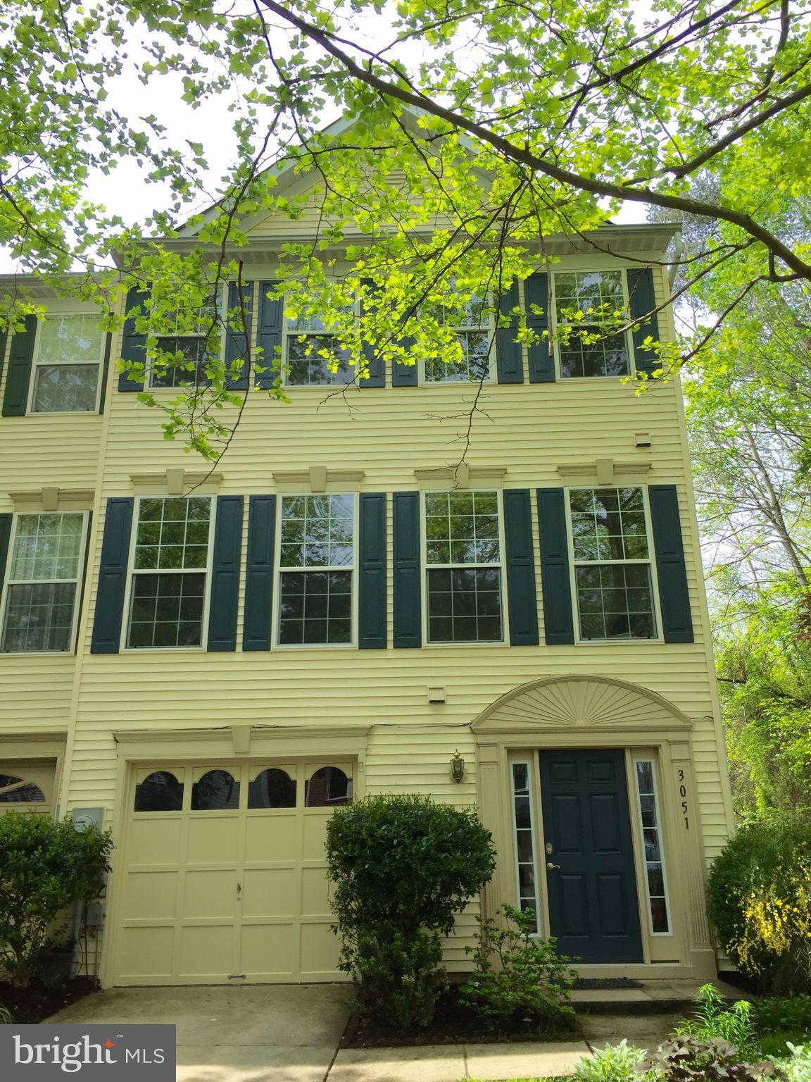 Welcome Home! Beautiful end unit town house that overlooks Oxbow Lake in the distance. Watch sunsets on Oxbow Lake from the comfort of large eat in kitchen. Located in an enclave between Baltimore & DC. Townhouse  updated with wood floors, wall to wall carpeting, bathroom remodels, and more. Located in self sustained Russett Community, that has a library, community center, multiple pools, tennis courts, pickle ball courts, hiking trails, Oxbow Preserve, tot lots, basketball court, volley ball court and large common areas.   $45.00 application fee for each adult.