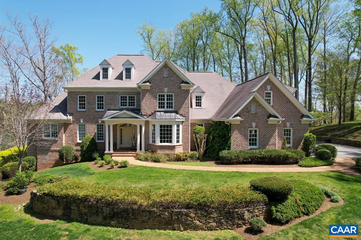 Incredible property with a pool and mountain views in Foxchase?one of Western Albemarle's most highly regarded neighborhoods. Rarely do listings come available in this coveted Crozet neighborhood and this exceptional 7br/6.5ba custom home boasts a stunning infinity edge pool overlooking Lickinghole Creek and the gorgeous mountain views beyond. The 2-acre lot is the largest in the neighborhood and is adjacent to open space on 2 sides, providing a perfect combination of neighborhood charm with an idyllic rural feel. Comprised of over 6,300 finished square feet, there are amazing indoor/outdoor entertaining options and comfortable living spaces including a first-floor primary suite, office/study, and walk out basement. Custom built-ins, beautiful hardwood floors, a 3-car garage and views from virtually every window, this house has it all. The neighborhood is equipped with fiber internet and is served by county water/sewer. It also offers convenient amenities including clubhouse, pool, walking paths, and tennis courts. Western Albemarle school district and only a 15 minute drive to UVA/Charlottesville.,Granite Counter,Wood Cabinets,Fireplace in Living Room,Fireplace in Master Bedroom