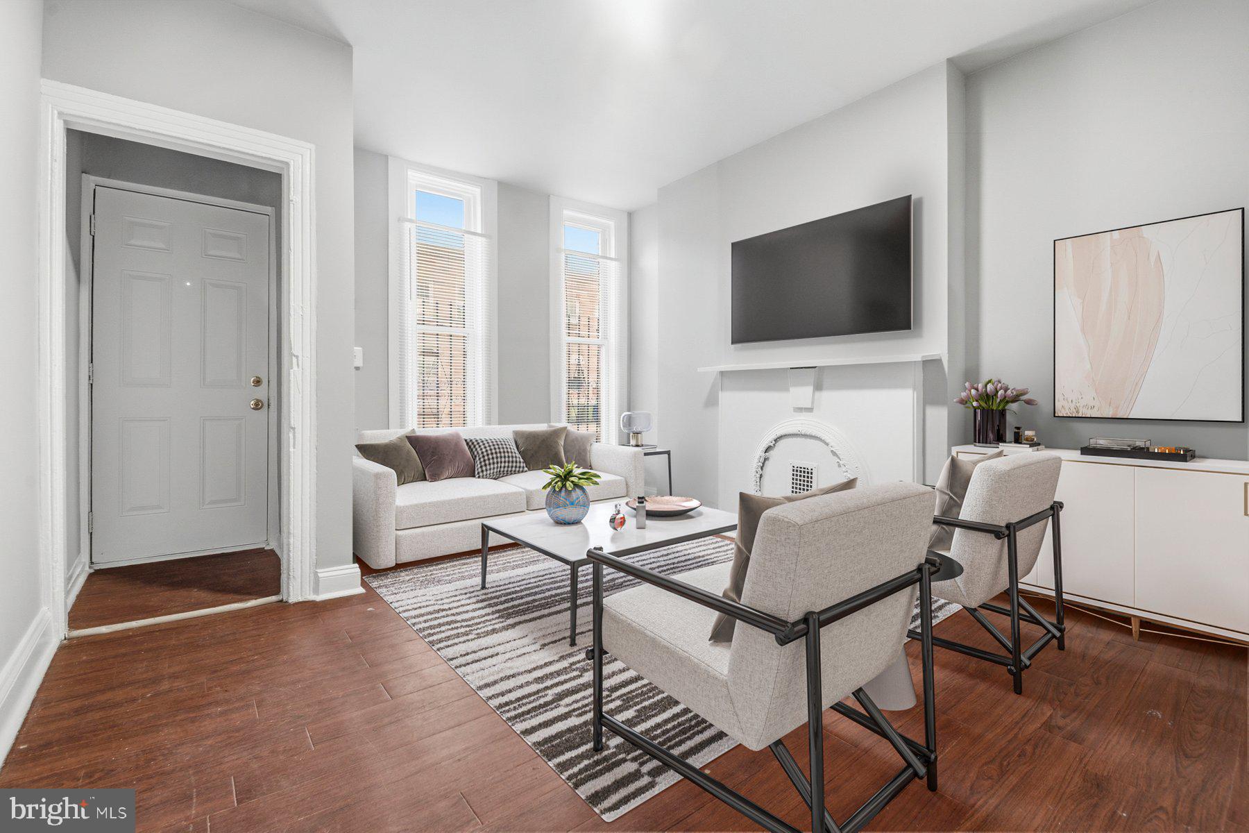 VIRTUALLY STAGED!!

Stunning Newly Remodeled Townhome. Experience the perfect combination of modern luxury and urban convenience in this spacious, fully remodeled rowhome. Featuring three bedrooms and one bath. Located on the West Side of Baltimore, just minutes from University of Maryland Medical Sciences, Camden Yards and M & T Bank Stadium.

The interior features a bright and open gourmet kitchen, complete with new appliances, as well as sleek modern finishes. The bathroom is fully updated with all new fixtures, stylish fixtures and contemporary design elements. Throughout the main level, spacious living areas are enhanced by updated flooring and new lighting. Each of the three bedrooms offers generous space and abundant natural light. Don't miss your chance to be the first in this beautifully transformed home. Make an appointment to see today!!