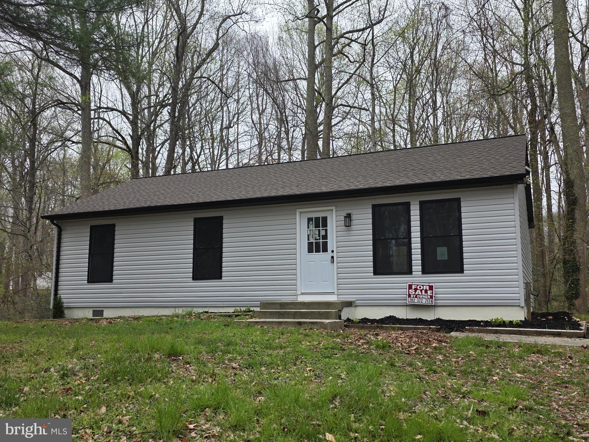Newly remodeled rancher in Prince Frederick. Pretty much everything was replaced or upgraded. This was completely redone as if it were a new build. Alot of things were replaced even though it did not need it as well. I just figured if i was doing so much and replacing so much that it just made sense to pretty much do just about everything. Including some nice upgrades. The location is also the best in the county. With everything only a few miles away.

New Roof. Gutters. Black Outer Windows. Siding. Exterior Doors, HVAC Unit. Interior Doors. Light Switches & Receptacles. ceiling fans, Mirrors & Lights. Toilets & Sinks. Vanities & Black Hardware. Closet Shelves. Shower & Black Hardware. Water Heater,. LVP Flooring. Carpet. Kitchen Cabinets, Quartz countertop. Black Stainless Sink. Stainless Side by Side Fridge Stainless Dishwasher. Stainless & Black Smooth Top Range. Stainless Microwave Probably more new stuff i am forgetting to list as well.