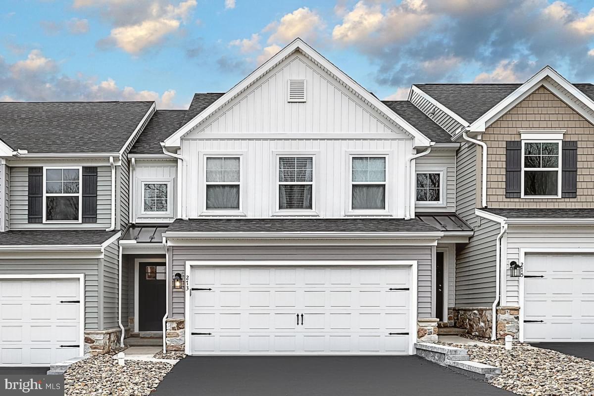 Discover your new home in the Lilac floorplan townhouse, offering a perfect blend of comfort and style. The main level features an open-concept family room that flows into the breakfast area and kitchen, with easy access to a cozy 10 x 10 deck, ideal for outdoor relaxation. A convenient 1st-floor powder room and a full unfinished basement add practicality and potential to this charming home. Upstairs, the primary suite boasts a full bath and a walk-in closet, complemented by two additional bedrooms, a full bathroom, and a laundry area for added convenience. With a 10-year warranty included, this home is designed to provide peace of mind and long-lasting value. Contact us today to make this beautiful townhouse yours!

The photos used in this MLS listing are representative of the subject property and may include upgrades and features that are not present in this home. Please verify all details and specifications to ensure they meet your requirements.

The new assessment for this sub-division has yet to be completed; taxes shown in MLS are zero. A new assessment of the improved lot and dwelling will determine the taxes due.