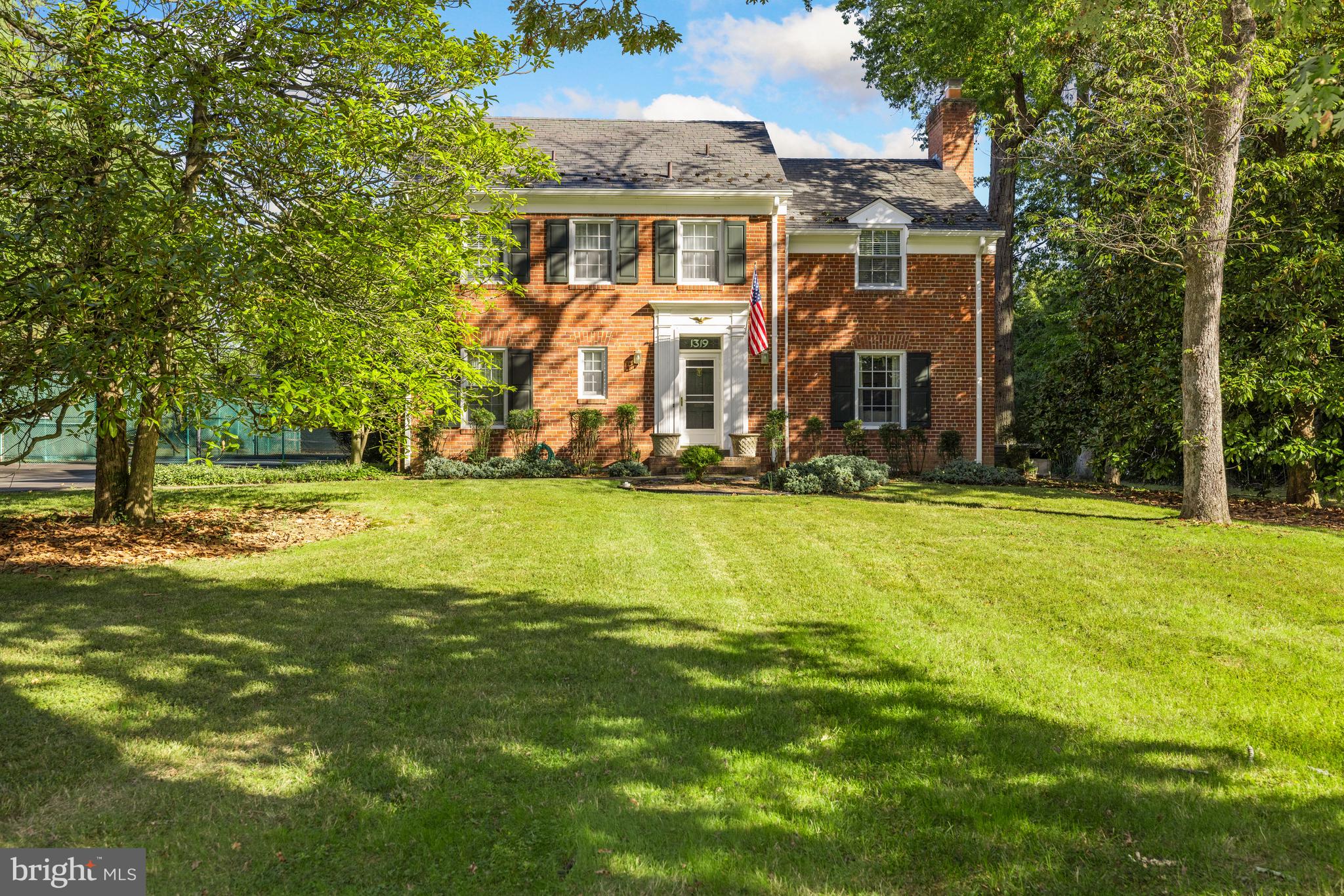 Located in one of Alexandria’s finest neighborhoods, this elegant home is sited on a picturesque 1.13 acre lot with mature trees and a tennis court! This beautiful and classic colonial offers a traditional and light-filled layout with a spacious living room, formal dining room, cozy den with built-ins, kitchen, an expansive sunroom addition and a powder room. Upstairs, there is a primary suite, four additional bedrooms and a hall bath. The basement offers a recreation room, den and laundry/utility room with access to the backyard. Outside, a large composite deck off of the sunroom overlooks the well-maintained tennis court and expansive backyard. A detached garage and a long driveway allow for ample parking. A wonderful opportunity with an ideal location that is close to shopping, restaurants, parks and schools. Sold in As-Is property condition.
