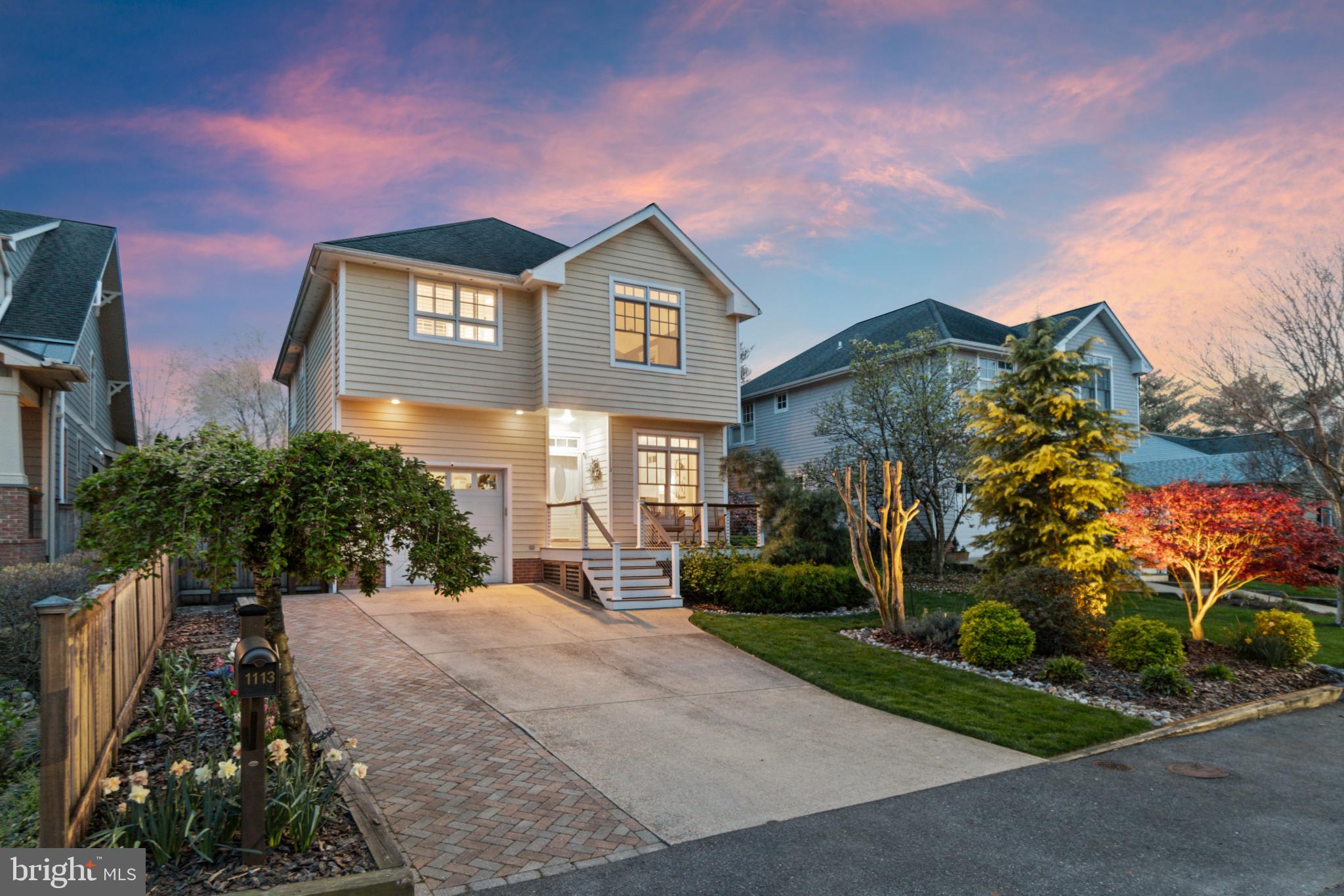 Impeccably maintained both inside and out, this stunning Eastport home offers a serene retreat on a tranquil street with no through traffic, just a short distance from Quarter Landing. Step inside to discover a harmonious blend of modern elegance and timeless appeal. The main level boasts gleaming hardwood floors and an airy open-concept layout, flooded with natural light that complements the soothing, designer-neutral palette of paint colors and wall coverings. The heart of the home is the chef's kitchen, meticulously designed for culinary enthusiasts with a Viking stainless steel suite, including a gas stove and built-in appliances. Honed-edge granite counters and backsplash, granite waterfall kitchen island, a steel apron front sink, Decorá cabinetry, and a convenient butler’s pantry elevate the culinary experience.  Entertain in style around the wood-burning fireplace with a brick surround, with ample space for multiple dining areas or seating configurations. A main-level home office provides a quiet retreat for productivity.  Upstairs, three bedrooms await, including the elegant primary en-suite boasting a walk-in closet and a newly updated bathroom featuring heated floors, a freestanding tub, linear tile, and a glass shower enclosure. Two additional bedrooms offer generous closet space. The fully finished basement extends the living space with an additional bedroom, full bathroom, and flex space ideal for a home theater, den, or gym. Enjoy the added convenience of having both an attached garage and a storage shed in the backyard. A home generator ensures peace of mind.  Relax and unwind on the enclosed back porch, where you can enjoy the serenity of the lushly landscaped, private backyard featuring a patio and gated access to Miami Avenue. By day, bask in the meticulously designed outdoor space, and by night, be captivated by the enchanting ambiance created by extensive professional landscaping and strategically placed exterior uplighting. Enjoy the convenience of living, working, and playing in close proximity to local marinas, restaurants, and the vibrant cultural scene of Eastport and Historic Downtown Annapolis. With live music venues, theaters, museums, and art galleries at your fingertips, every day presents an opportunity for adventure. Plus, the home’s location just one mile from the middle of the Spa Creek Bridge offers easy access to all that the area has to offer.