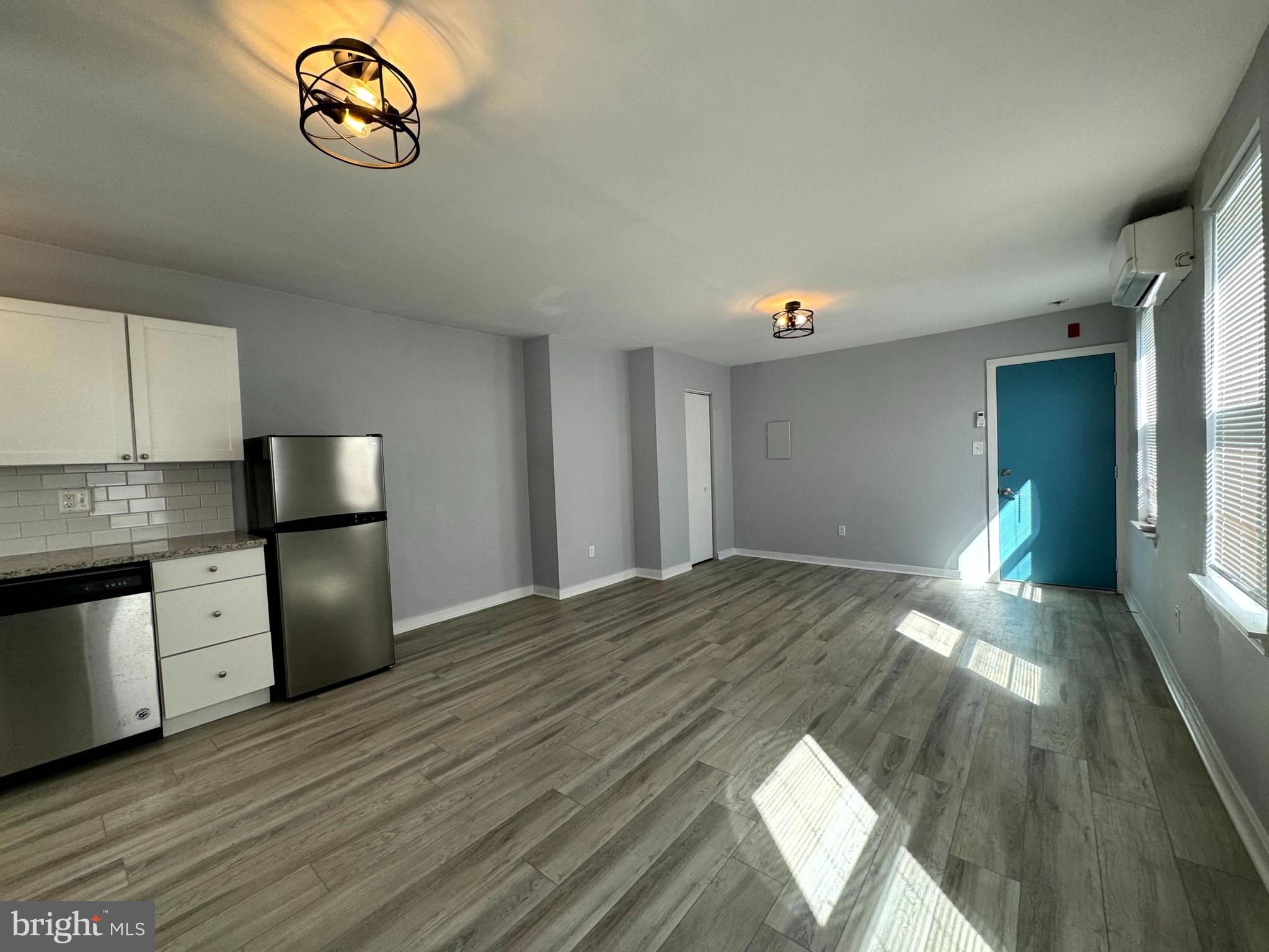 Welcome to this beautifully designed studio apartment which offers an open layout and some of the best light you'll find in a studio, with four large windows in the main space plus one more window in the bathroom. Available NOW $945 net effective rent, which is 1 month free on a 13 month lease. Gross rent: $1,025. This unit offers stainless appliances -- dishwasher, fridge, microwave and oven. Also, there is a garbage disposal. There is a laundry machine that is common/shared for the four apartments in the building and is located on the ground floor. There is a shared backyard as well! Perfect West Philly/Powelton living!

Terrific opportunity on Lancaster Avenue near all the great amenities of West Philly. Top notch location! Drexel University and UPenn are close by as are all the hospitals! The 10 Trolley runs right out front -- the stop is right outside the building on the corner!!! You can walk to the Market-Frankford line in less than 10 minutes. West Philadelphia is where it's at. Bart's Bagels across the street FTW!