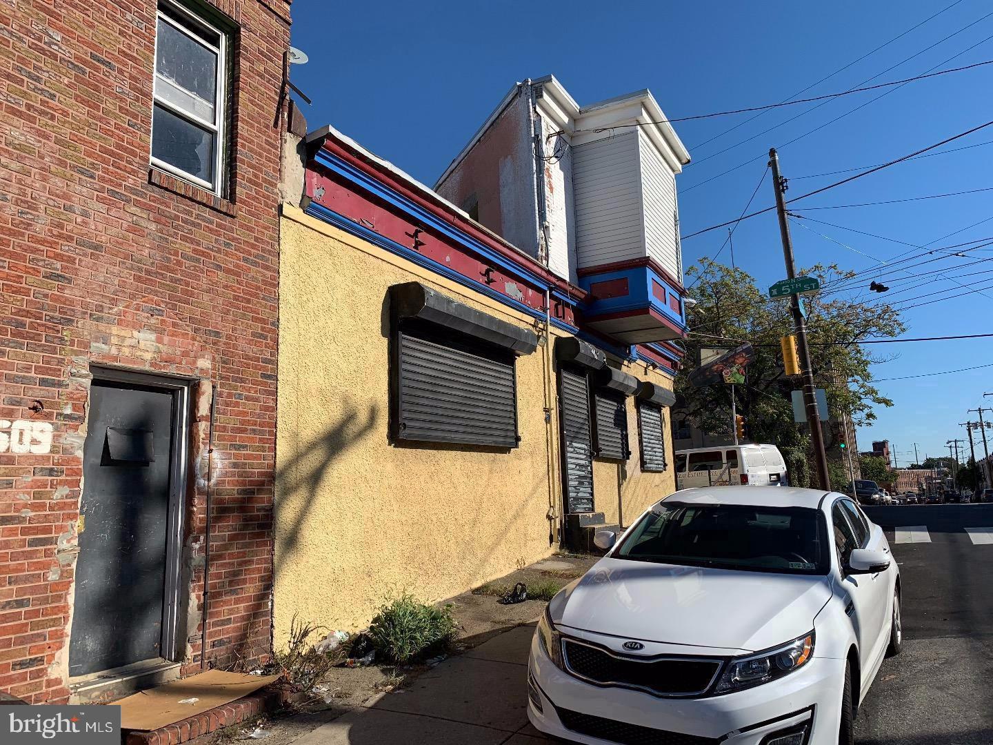 Prime mixed-use investment opportunity located on the corner of N 5th St & Glenwood Ave. The existing structure includes two residential units and one large commercial space with strong street frontage, high visibility, and heavy foot/vehicle traffic—ideal for retail, office, or service-based use.

Property requires full rehab, offering a value-add play for investors, developers, or an owner-operator looking to customize the building in a growing corridor. Excellent exposure at a signalized corner with direct access to transit and major commuter routes.

Two adjoining Glenwood lots are available for separate purchase(511-13 Glenwood Ave).  When combined with 3400 N 5th St, the assembled site offers full corner control from block to block, expanded frontage, redevelopment potential, and space that can accommodate parking or additional structures.

Property sold as-is. Showings by appointment only.
