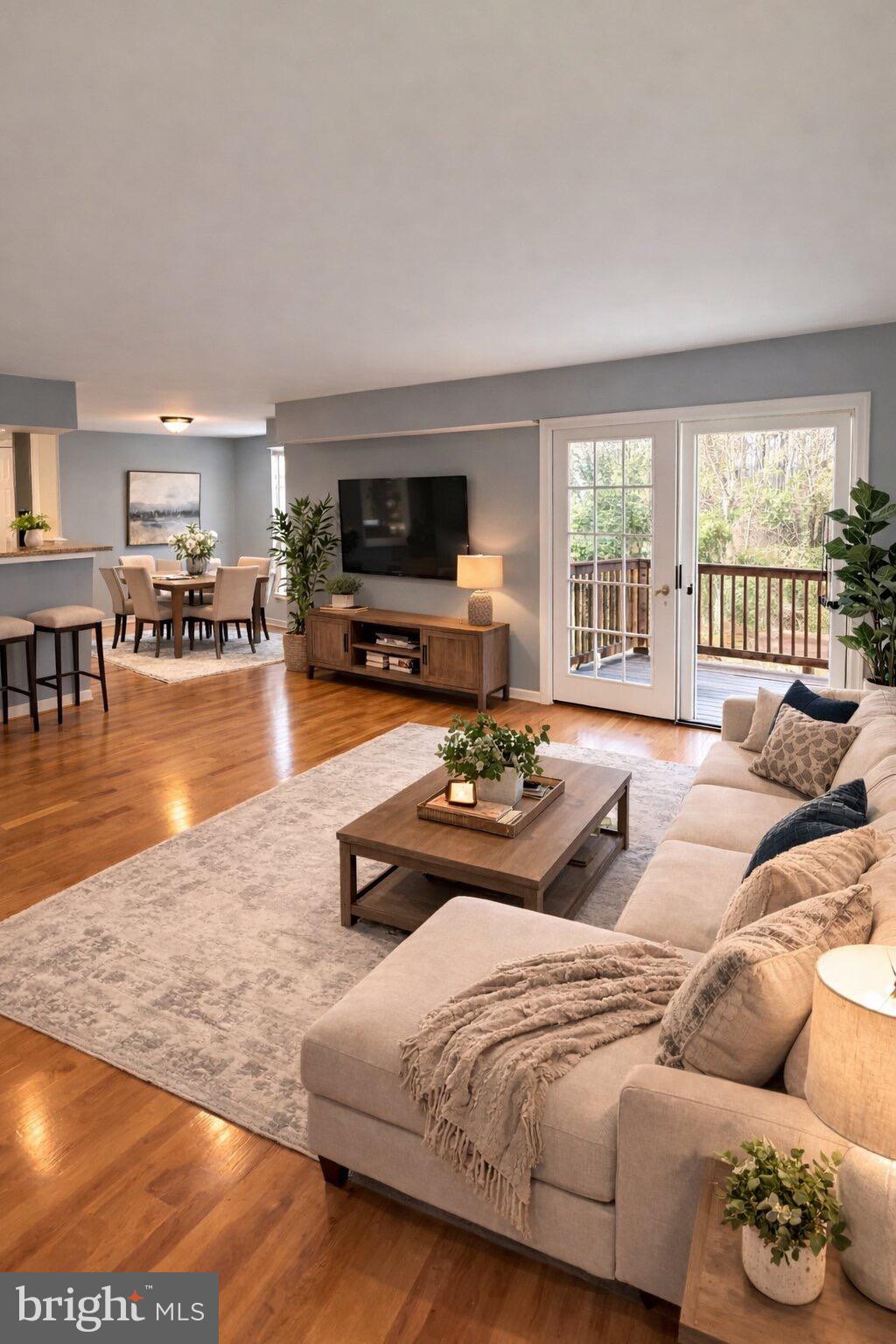 This unit is now Fannie Mae approved! The association is financially strong and offers some of the LOWEST condo dues in Prince George’s County, a meaningful advantage for monthly affordability.  Bright 2BR/1BA condo with low condo fees, generous spaces,  and abundant light.
Enjoy 899 sq. ft. of beautifully updated living in one of the quietest corners of the community.
The spacious living room features hardwood floors, central A/C, gas appliances, and an in-unit washer and dryer. Soft-carpeted bedrooms add comfort, while the primary suite offers a generous closet. French doors open to a private balcony with green view — perfect for morning coffee or unwinding after work.
Conveniently located near major commuter routes, offering easy daily access without the noise.
Seller is including  a 3-year home warranty and may assist with closing costs! Please be aware offers will only be considered by prospective buyers who intend to live in the unit.