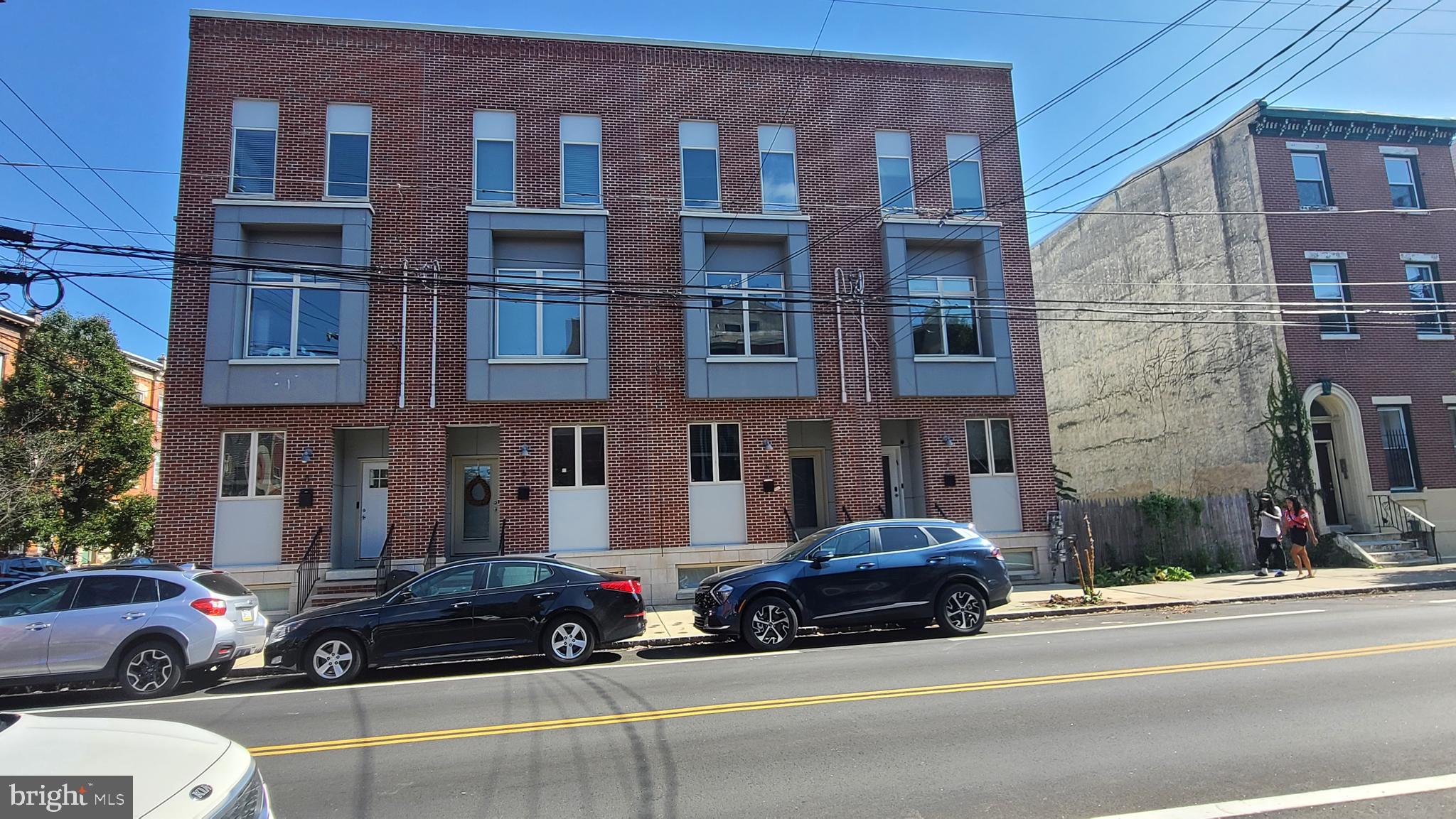 End unit Town-home Condo offers 2 bedrooms and 1.5 baths and is located in highly desirable Fishtown of Philadelphia. This newer construction home offers loads of natural sunlight through many large windows plus high ceilings with recessed lighting. Spacious Living room has open views throughout the first floor. Beautiful Kitchen has soft closing drawers and cabinets, loads of cabinet storage and counter space, Concrete Countertops, “subway” tile backsplash, Breakfast Bar and separate eating area. 2 bedrooms on the lower level with ample closet storage, tile flooring and full bath. This center hall full bath enjoys ornate tile flooring, Vanity with under counter storage and Tub/Shower combo with tile surround. Several storage areas throughout the home, Gas heat, Central Air, Customized brick wall in living room and stunning corner of Windows in the kitchen offering amazing views. Beautiful home. Property will be available by 11-1-2023.