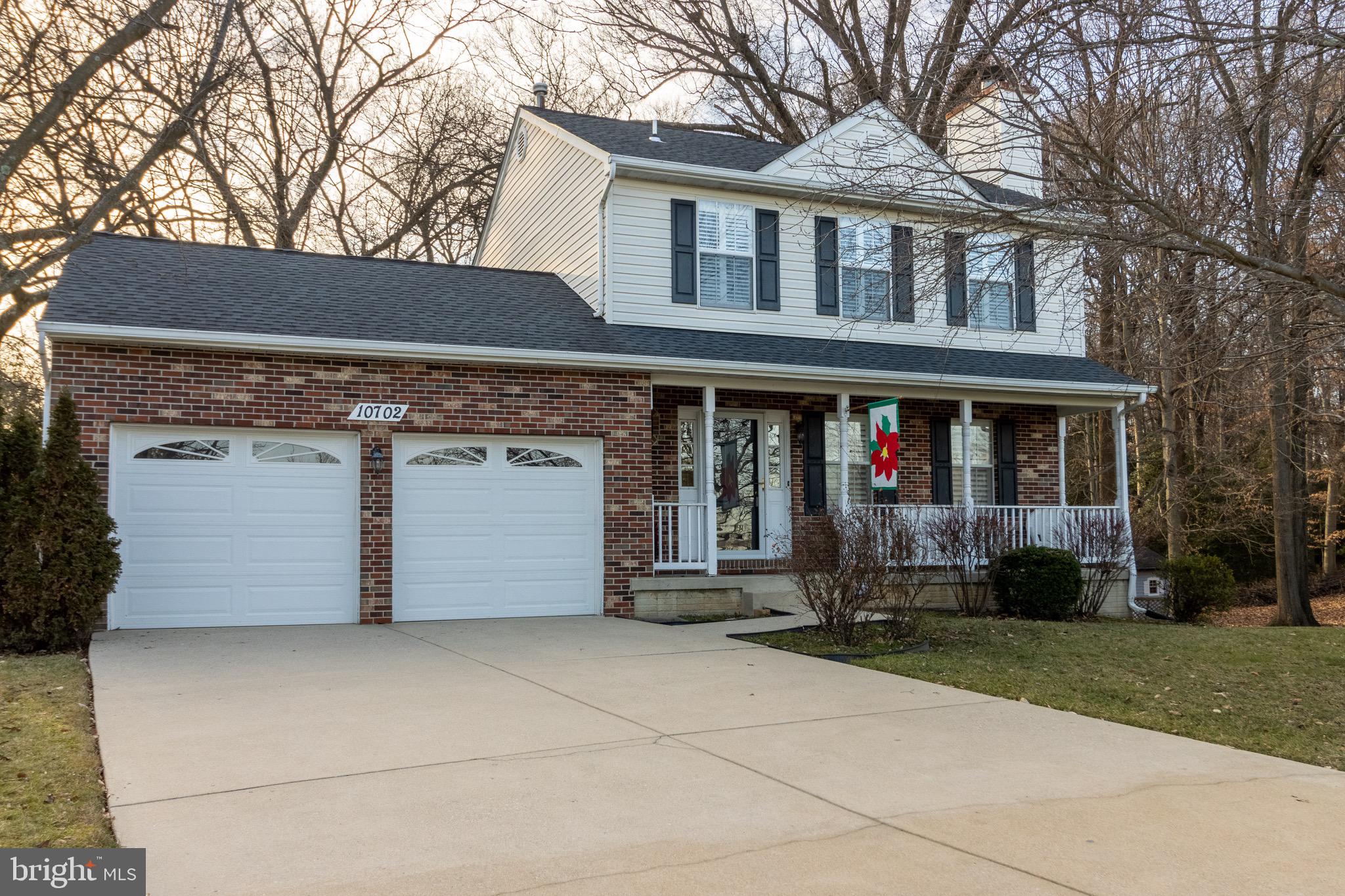 Welcome to this charming three-level colonial home that has so much to offer!  As you walk into the first floor, you are greeted with wood flooring that continues into the kitchen that is equipped with modern stainless steel appliances. The kitchen window frames picturesque views of the trees and wooded area in the backyard, creating a serene atmosphere. The kitchen seamlessly flows into a delightful breakfast area with ample space for a table, and a sliding glass door opens to a spacious deck, inviting you to savor the natural beauty surrounding the property.
The main level also boasts a versatile dining room that gracefully connects to the living room. Adorned with beautiful window treatments and a cozy fireplace, the living room is a perfect haven for relaxation and entertainment.
Venturing to the upper floor, you'll find three bedrooms, each offering a unique retreat. The primary bedroom features a double door closet, plush carpeting, and an attached full primary bathroom with great counter space and storage in the vanity. The second and third bedrooms provide ample space and comfort, both adorned with plush carpeting. The full bathroom on this level features a convenient tub-shower combination.
The finished basement adds valuable living space and versatility to the home. With comfortable carpeting, a sliding glass door leading to the backyard, and a laundry area complete with a washer and dryer, this space is ideal for various activities. Additionally, a storage/utility room offers practical functionality.
Step outside to discover a patio directly accessible from the sliding glass basement doors, featuring a charming wood swing. The open and spacious backyard provides a tranquil retreat. A two-car garage and ample parking on the driveway ensure convenience and functionality.
This home is strategically located, offering proximity to shopping, restaurants, and easy access to major routes such as  495, and 95. Don't miss the chance to make this inviting home your own. Schedule a showing today!