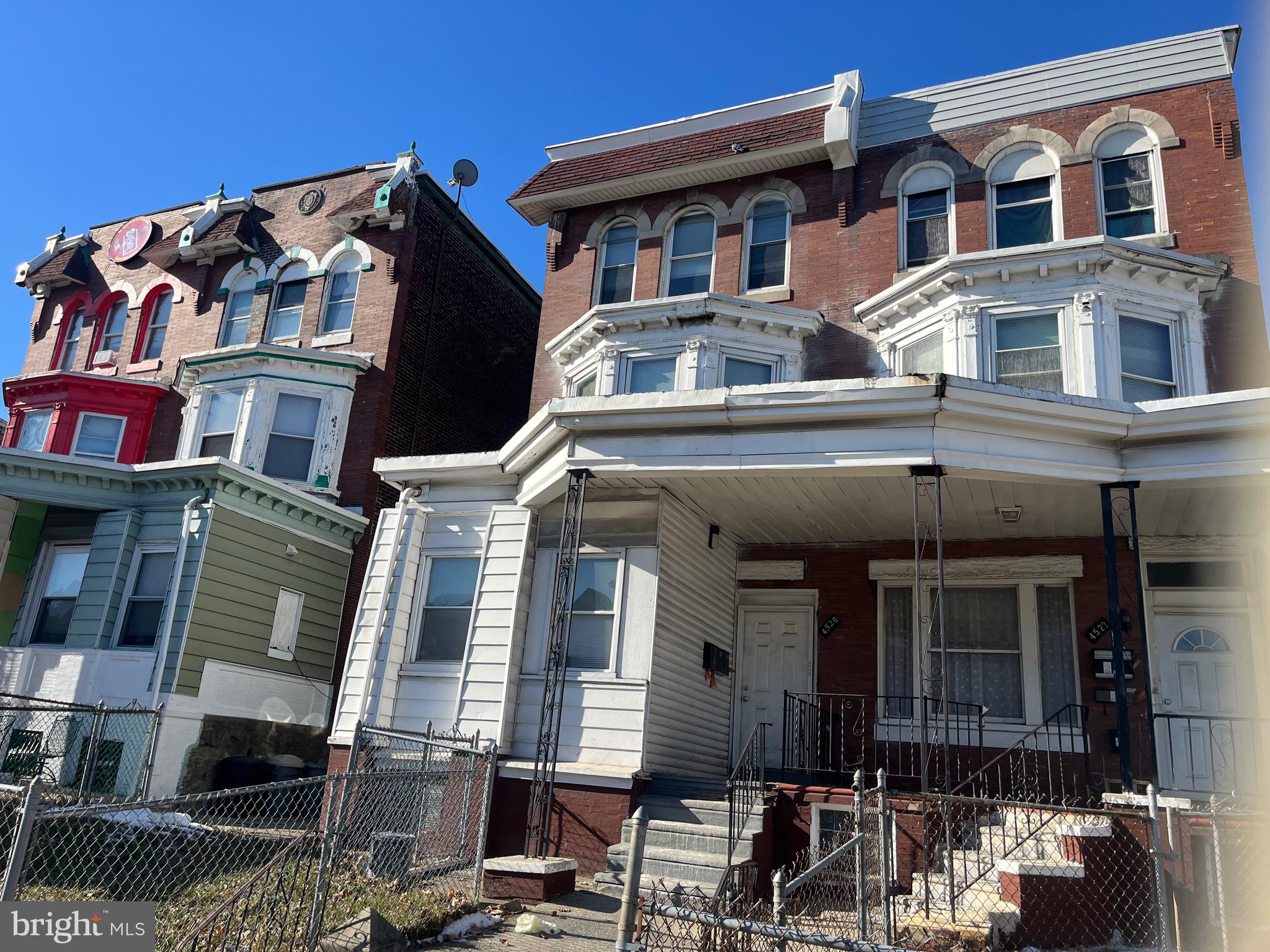 This triplex is located at 4520 N. Broad Street—a perfect opportunity for both investors and owner-occupants. The property features three separate apartments, offering strong income potential and flexibility.
The first-floor unit is currently owner-occupied, while the second-floor unit produces steady rental income of $1,150/month plus a $100/month water fee, and the third-floor unit is rented for $1,100/month plus a $100/month water fee. The property is professionally managed, providing added convenience and stability.
All three units include two generously sized bedrooms with ample storage and one full bathroom, making them highly attractive to families and young professional tenants seeking comfort and modern convenience.
Conveniently located, the property provides easy access to public transportation, as well as nearby restaurants, fitness centers (including Philly Fitness), daycare facilities, convenience stores, and other neighborhood amenities. Additional highlights include an active rental license and all required city documentation in place. Whether you are looking to expand your investment portfolio or secure an owner-occupied multifamily property with long-term potential, this triplex is a solid find. Schedule your tour today.