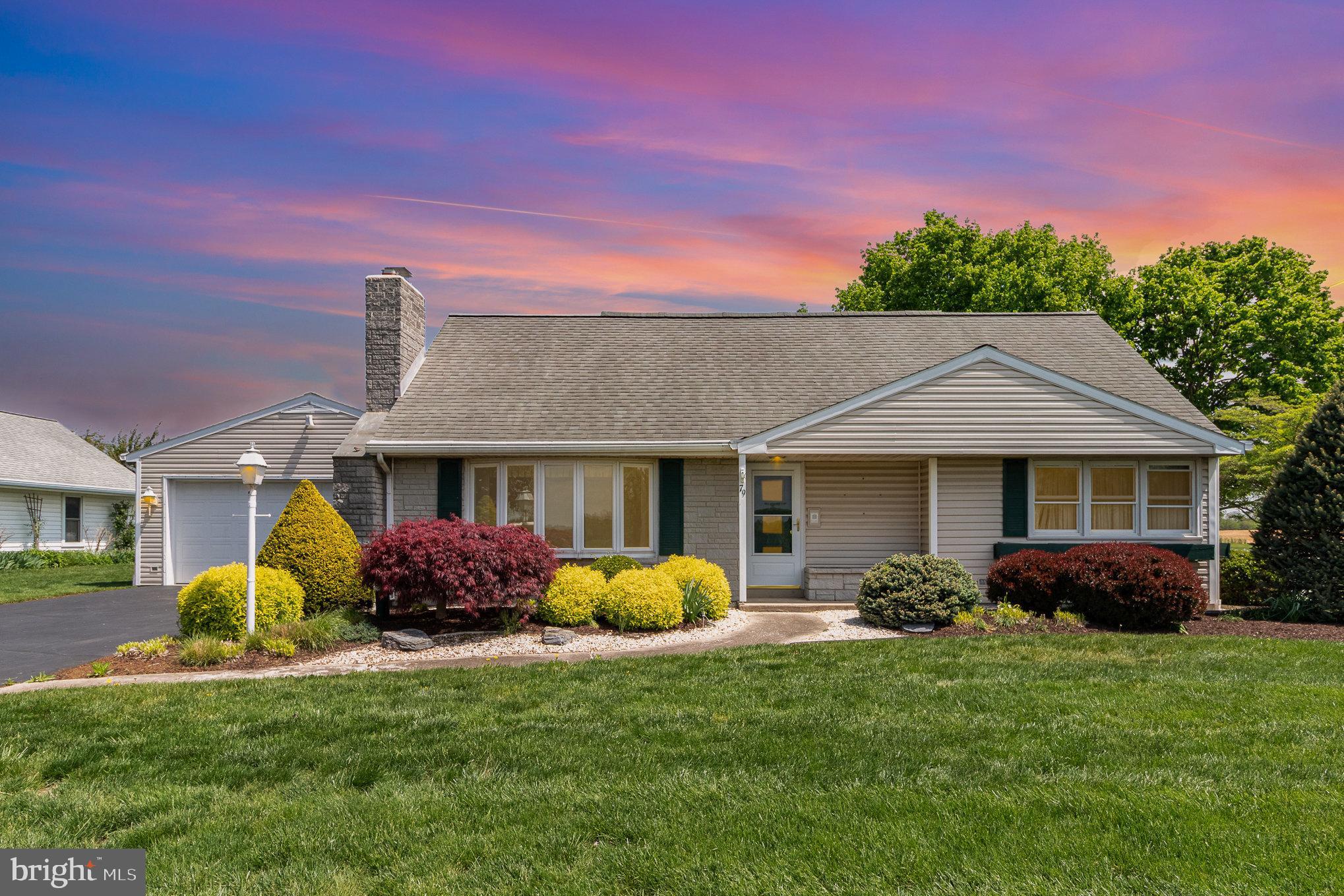 Welcome to 79 Oberholtzer Road—a well-loved and carefully maintained home set in the peaceful countryside of Elizabethtown. Owned by the same family since 1966, this charming property offers a rare combination of timeless care, practical space, and a truly serene setting. It backs to preserved farmland and looks out over the pastures of a neighboring farm, giving you uninterrupted views in every direction.
This 4-bedroom, 2-bath home features over 2,000 square feet of living space, with thoughtful additions made over the years. In 1969, the upstairs was finished to include two spacious bedrooms and a full bathroom, perfect for additional family members or guests. In 2001, the home was further expanded with the addition of a bright and flexible all-purpose room—ideal as a second living space. Throughout the home, you’ll find evidence of meticulous upkeep, with everything clean, functional, and move-in ready. While the interior reflects its era, it offers solid construction and a blank canvas for modern updates.
The first floor offers the convenience of single-level living, with a main bedroom and full bath easily accessible. The kitchen and living areas are warm and inviting, full of natural light and country charm. Hardwood flooring is believed to be under much of the carpet, offering an opportunity to refinish and expose the home’s original character. What truly sets this property apart are the unique outdoor spaces and thoughtful outbuildings. A backyard “she shed,” lovingly used for gardening, offers a peaceful space to tend plants, enjoy quiet time, or convert into a creative studio. In addition to the main garage, an attached secondary garage has served as a workshop and storage space for lawn equipment, tools, and outdoor gear—perfect for hobbyists, handymen, or anyone needing extra room for projects.
The lot itself offers just under half an acre of usable space, surrounded by mature landscaping and picturesque views. Whether you're sipping coffee on the porch or gardening in the backyard, every angle of this home connects you to the beauty of the land around it.
Homes like this—loved for generations and set in such a beautiful, peaceful location—rarely come to market. Whether you’re looking to downsize, put down roots, or simply want a home that offers both character and potential, 79 Oberholtzer Rd is worth the visit.