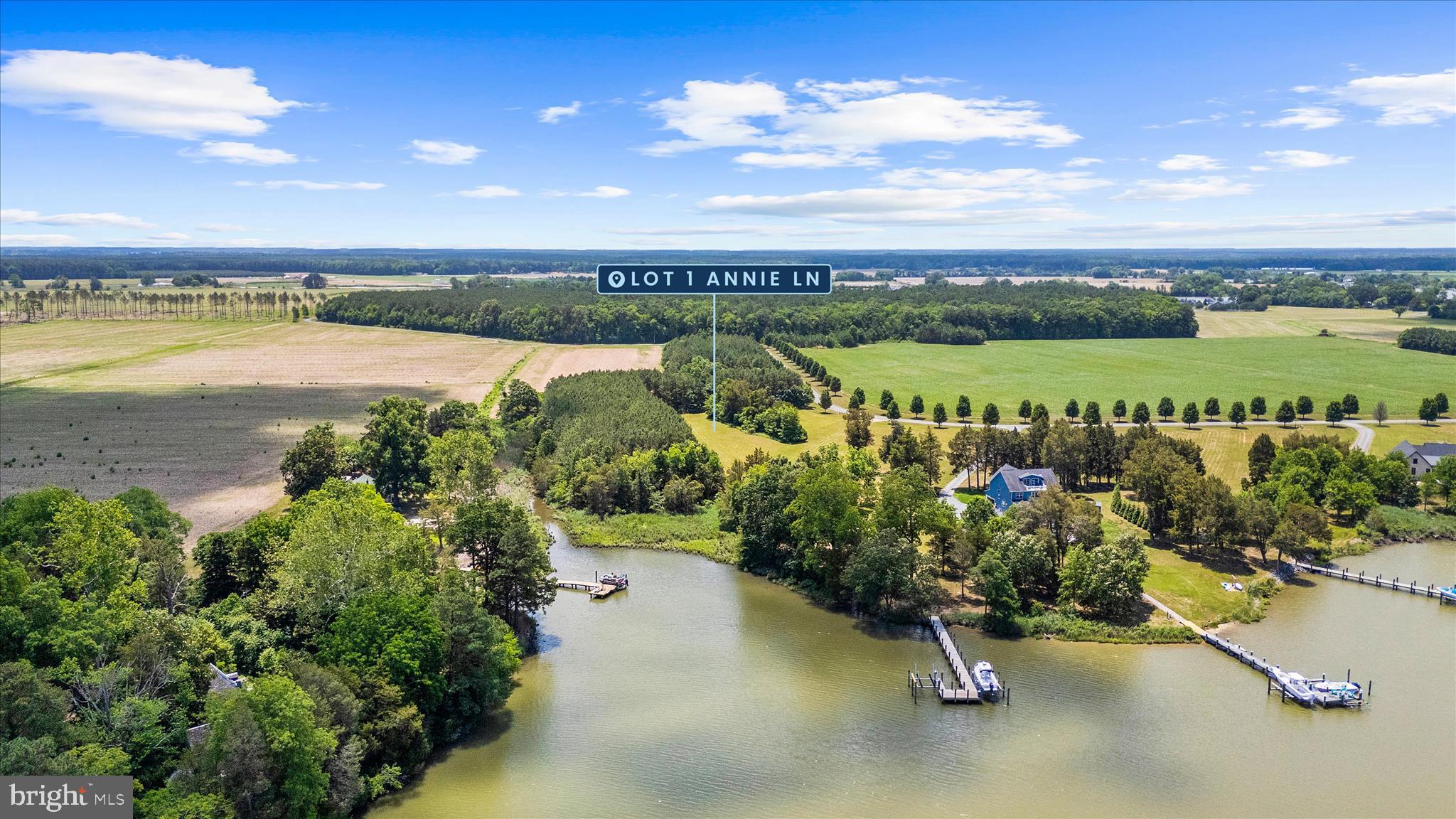 Build your dream home on the only available waterfront lot in the exclusive Oakley Chase community. This 4.05-acre homesite is situated along the Northeast Branch of Fishing Creek, offering beautiful water views, abundant wildlife, and a peaceful setting just minutes from Cambridge, Route 50, and Route 16.  Lot #1 is ready to build with all four corners marked. Enjoy direct waterfront access for kayaking, paddleboarding, fishing, and other recreational activities.  Buyers may select their own builder, subject to community building requirements and HOA approval of plans.